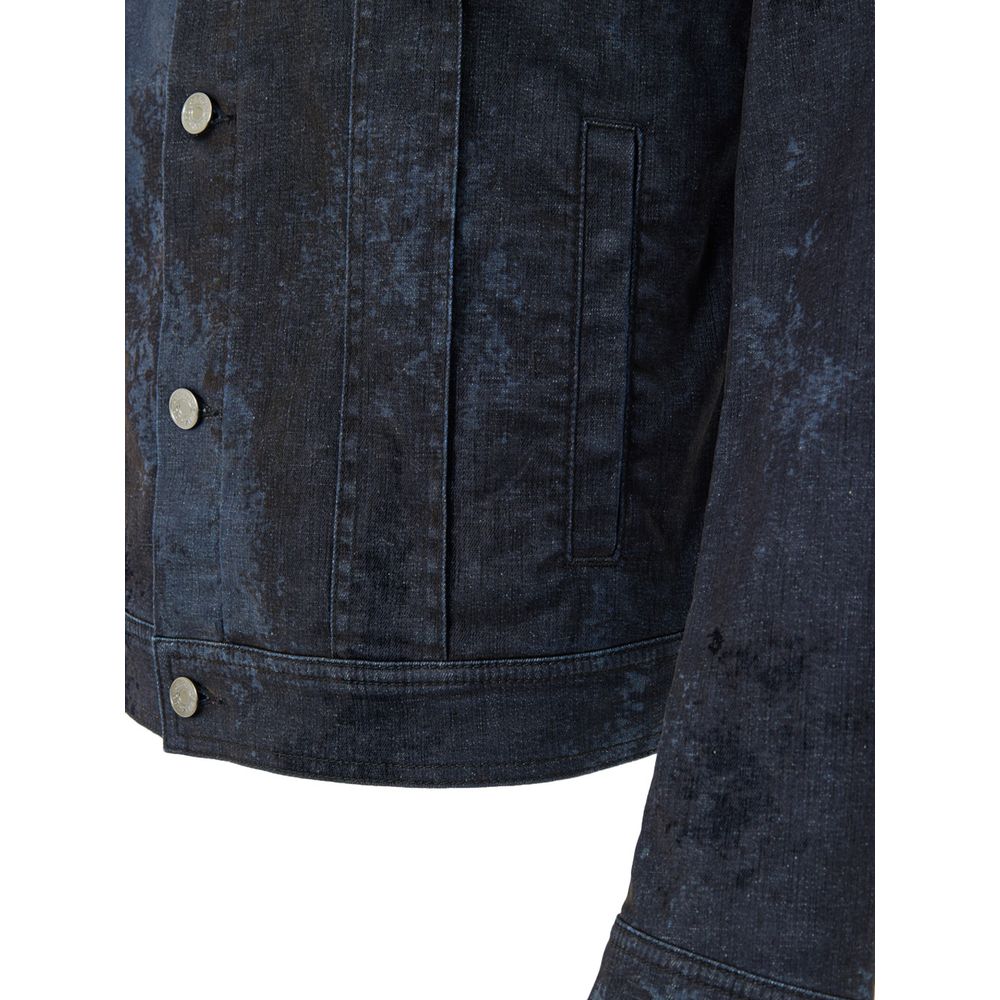 Dolce & Gabbana Grey Cotton Denim Jacket-5