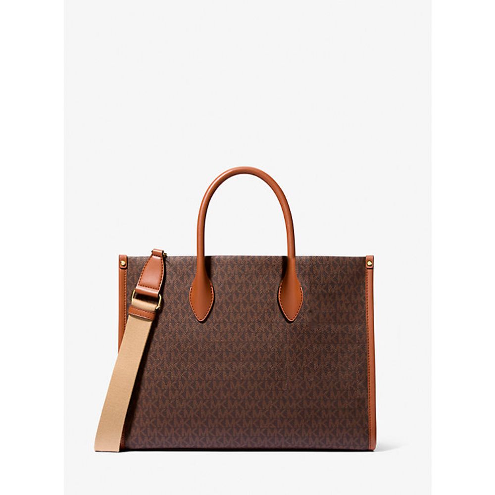 Michael Kors Brown Leather Shoulder Bag-2