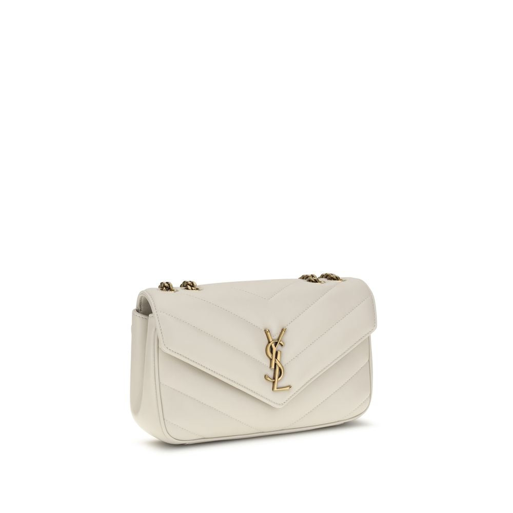 Saint Laurent Beige Lamb Ovis Aries Aries Shoulder Bag-2
