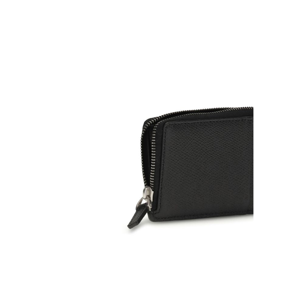 Valentino Garavani Black Calfskin Bos Taurus Wallet-3