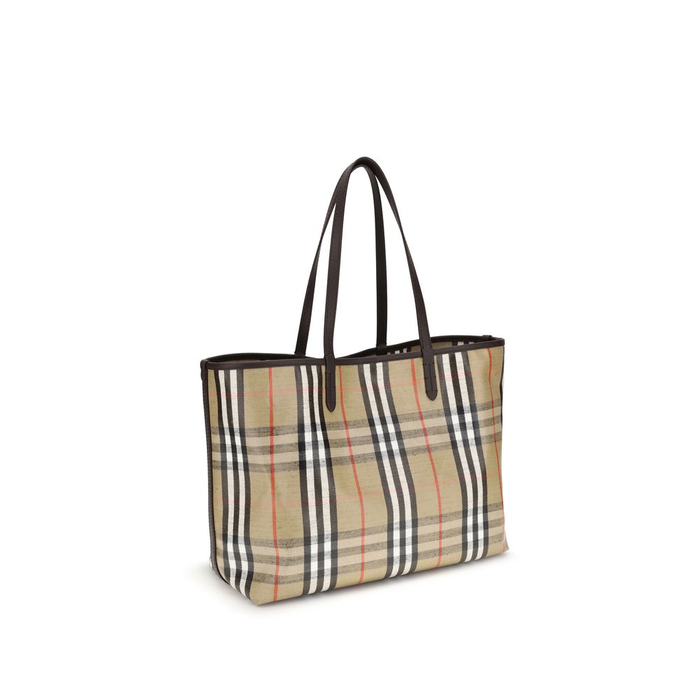 Burberry Multicolor Viscose Handbag-3