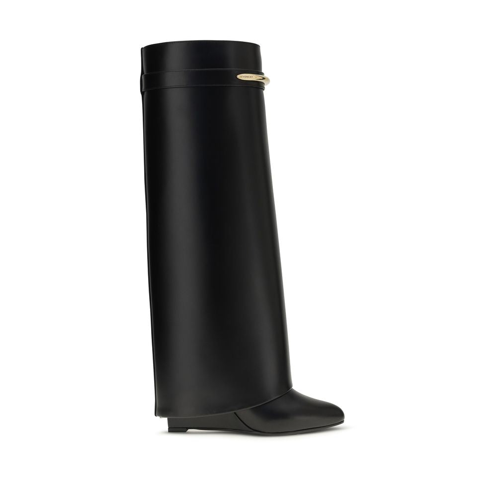 Givenchy Black Bos Taurus Calfskin Boots-1