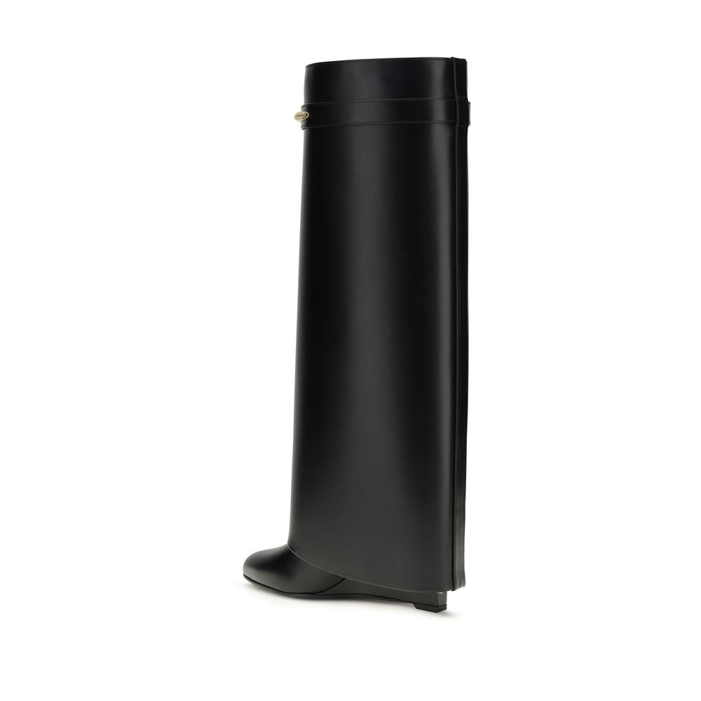 Givenchy Black Bos Taurus Calfskin Boots-3