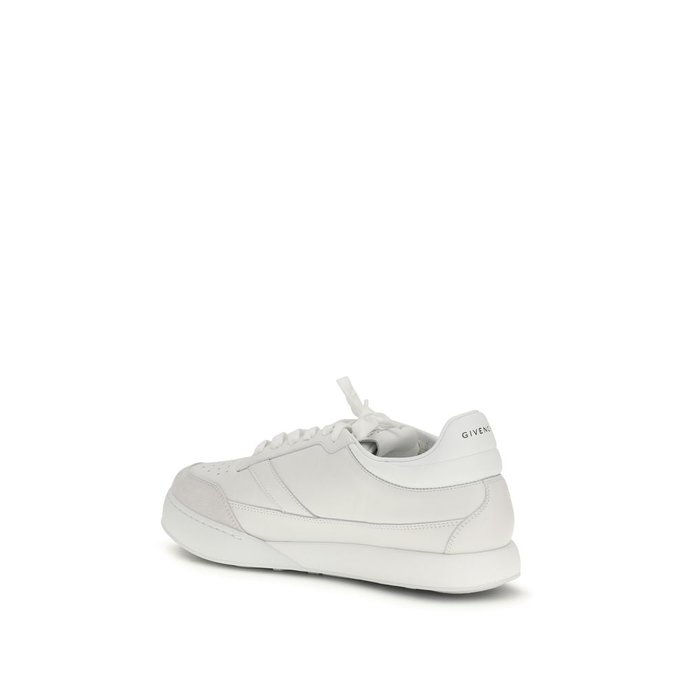Givenchy Weiße Low-Top-Sneaker aus Kalbsleder Bos Taurus-3