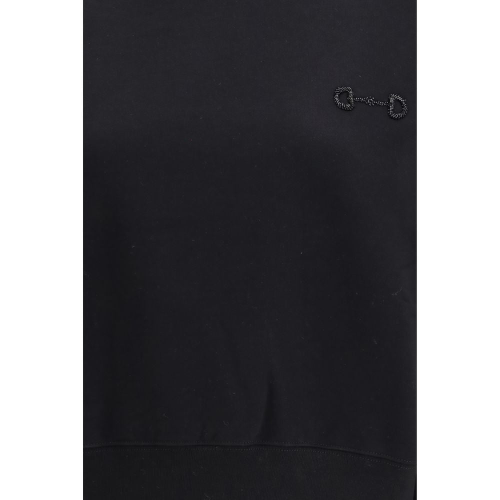 Gucci Schwarzer Baumwoll-Sweatshirt-3