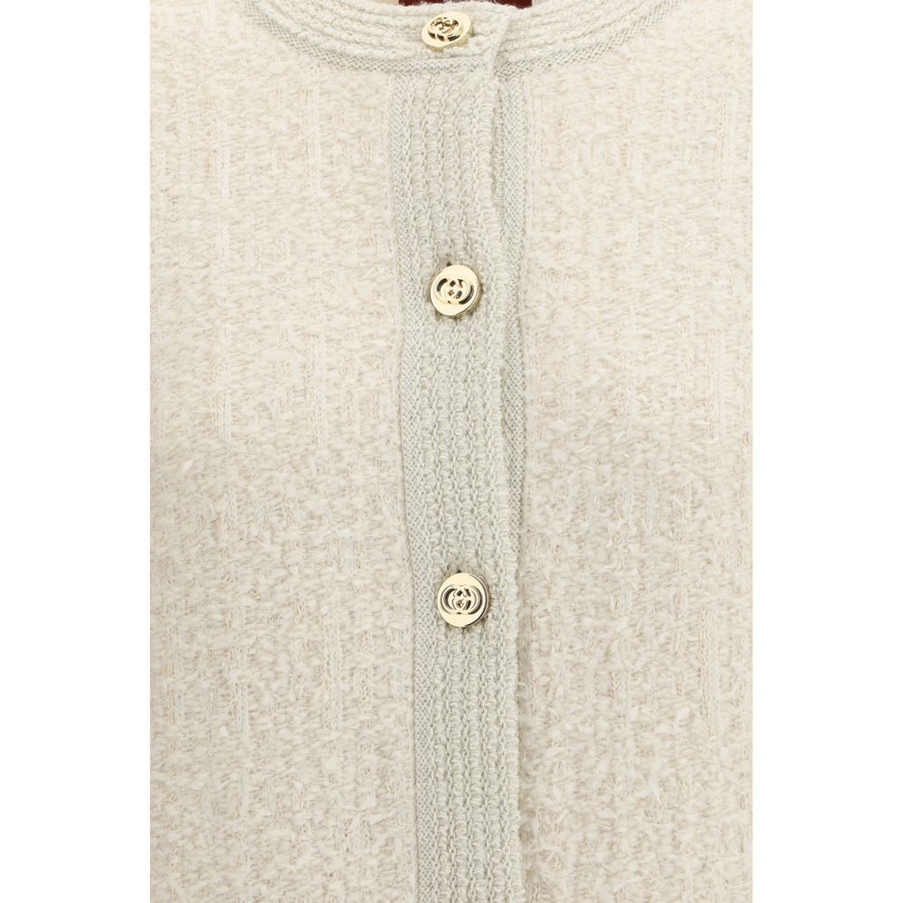 Gucci Beige Wool Cardigan-3