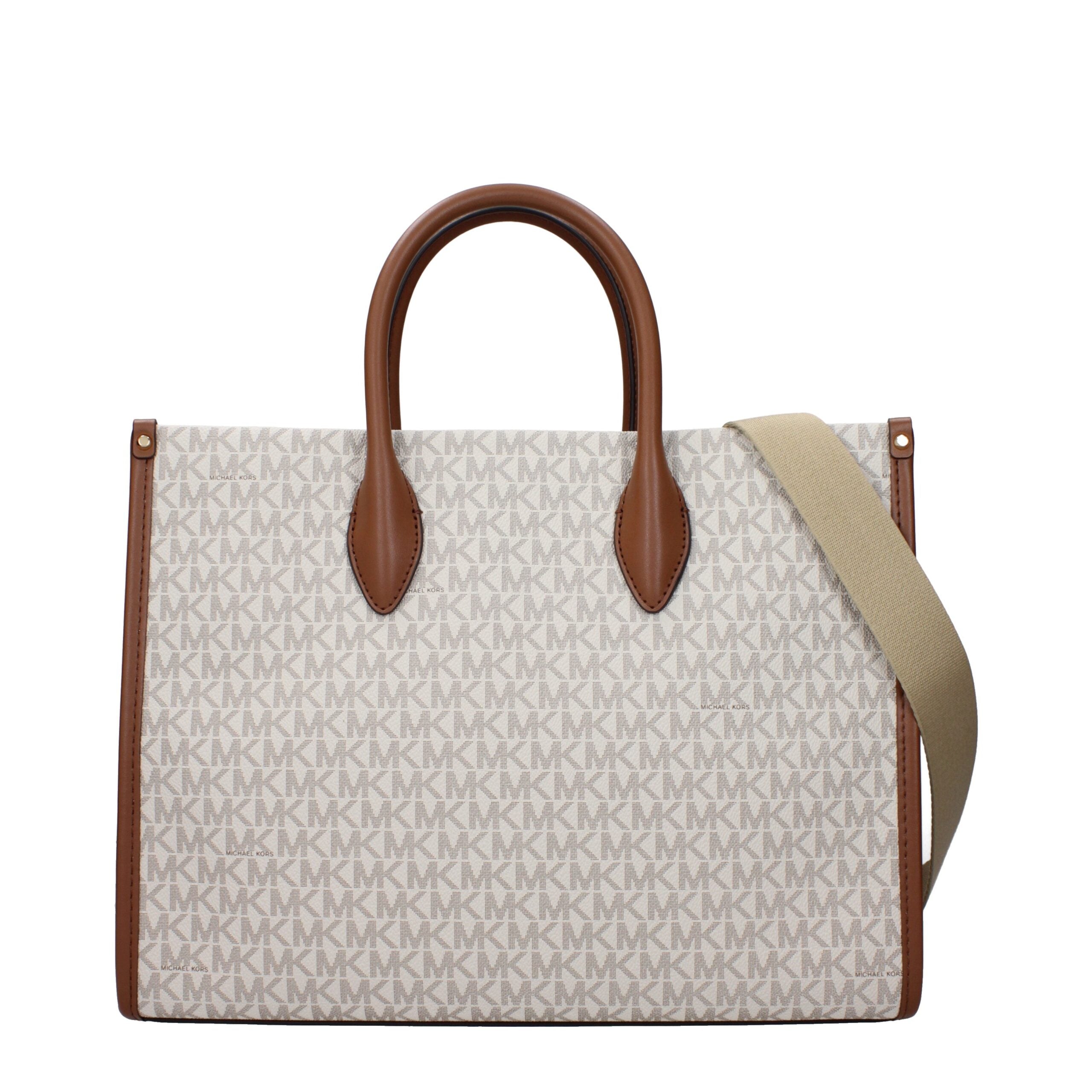 Michael Kors Beige Stoff-Handtasche-3