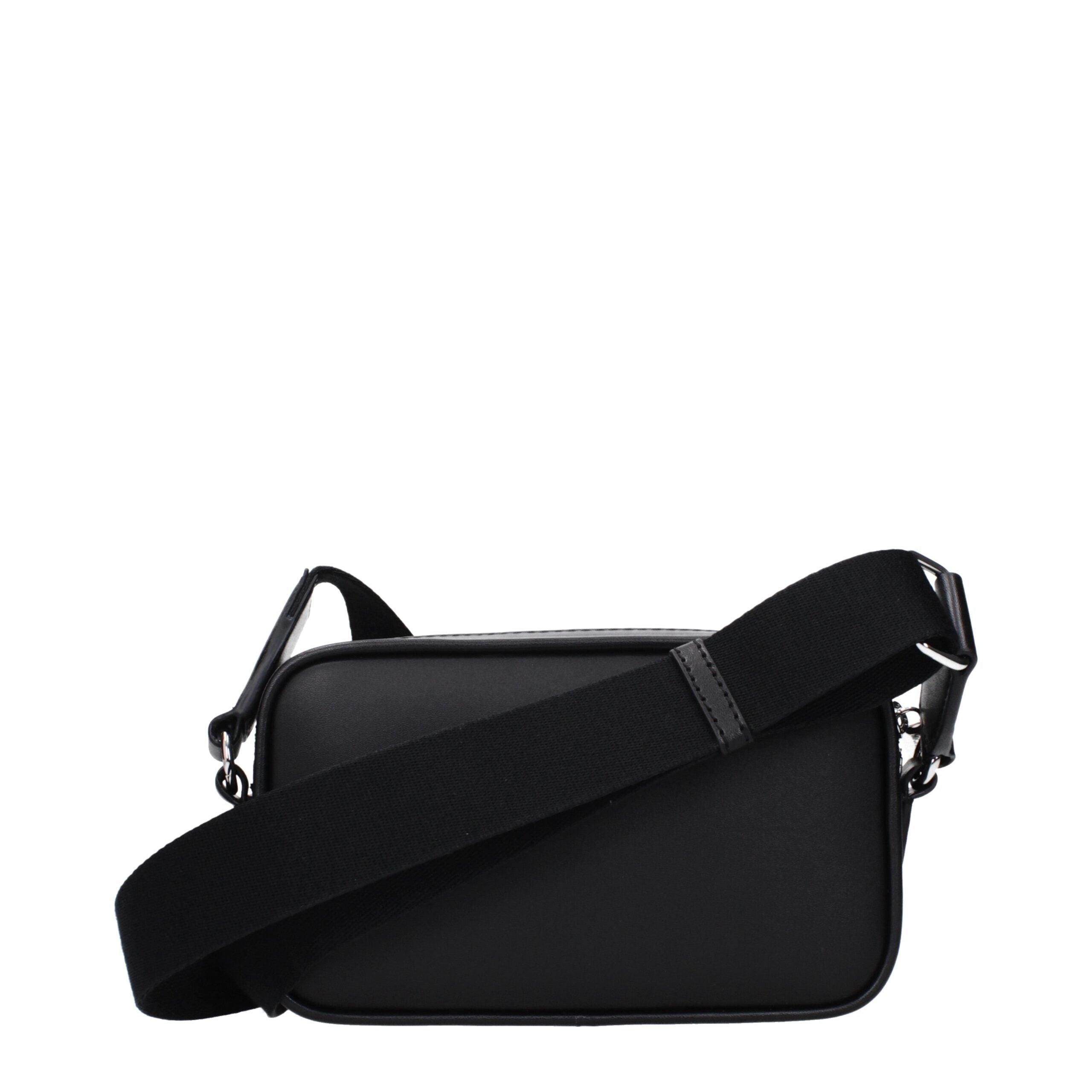 Michael Kors Schwarze Leder Umhängetasche-3