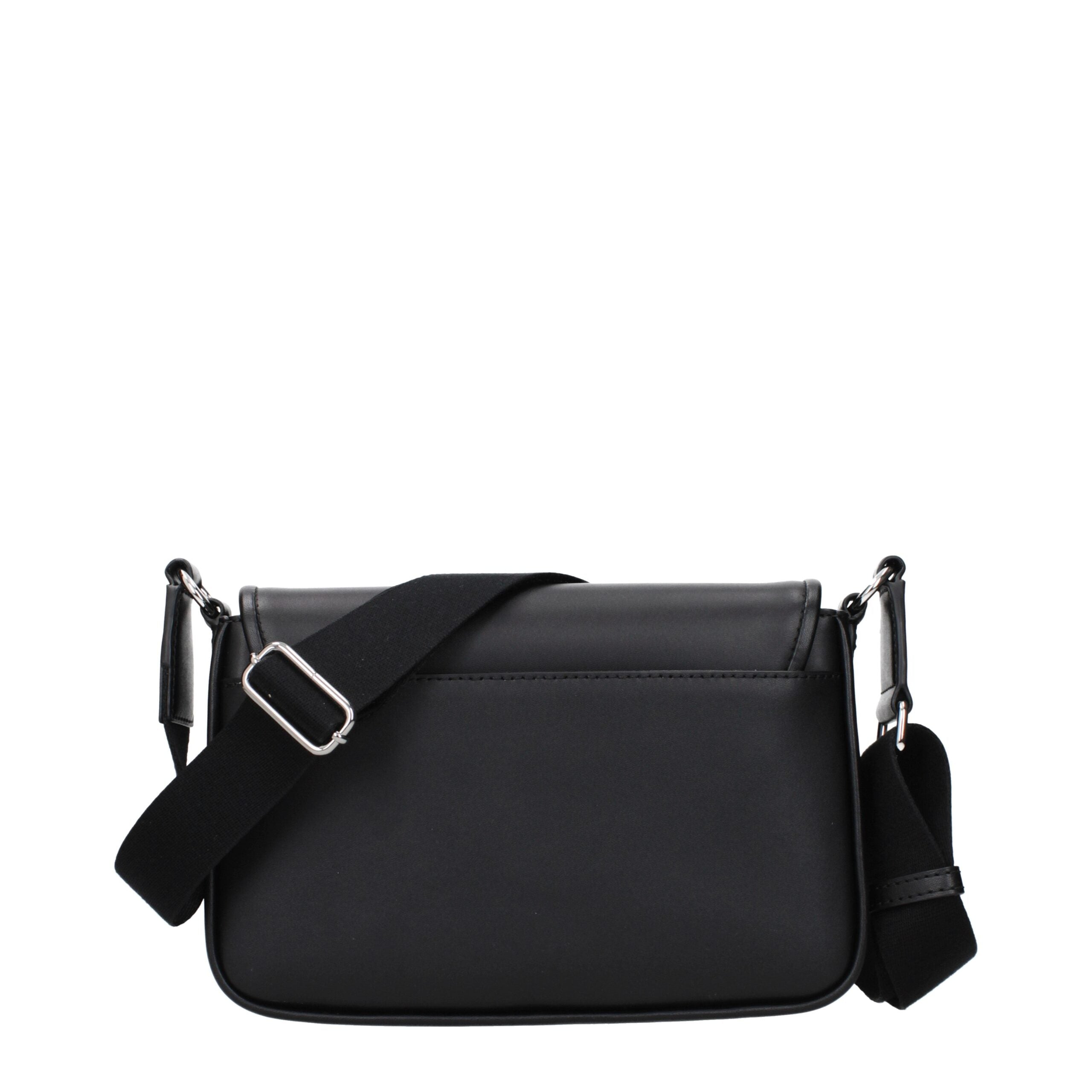 Michael Kors Schwarze Leder Umhängetasche-3
