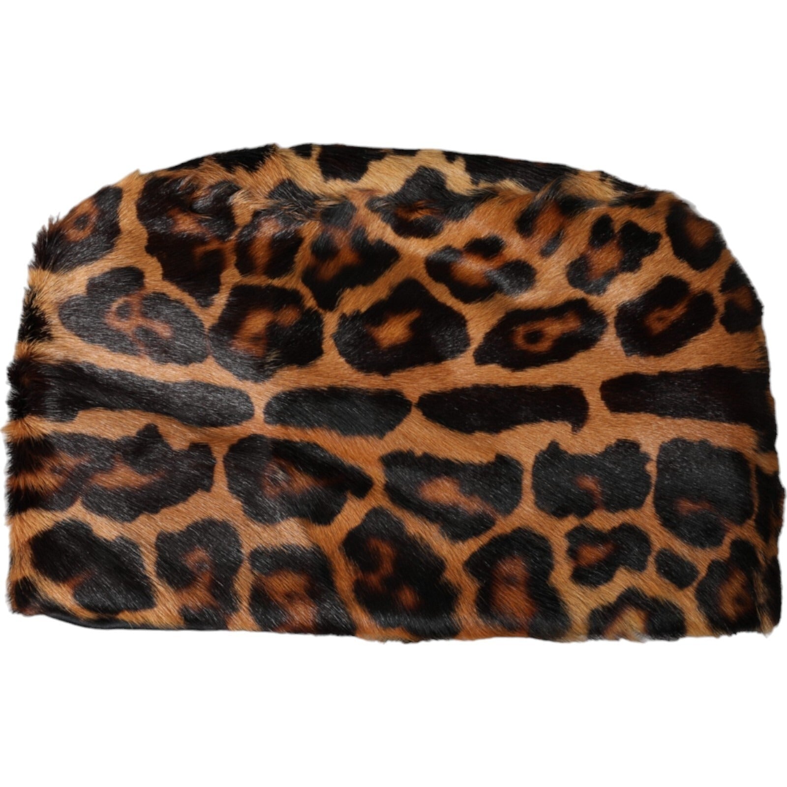 Dolce & Gabbana Women's Brown Leopard Print Bucket Hat-1