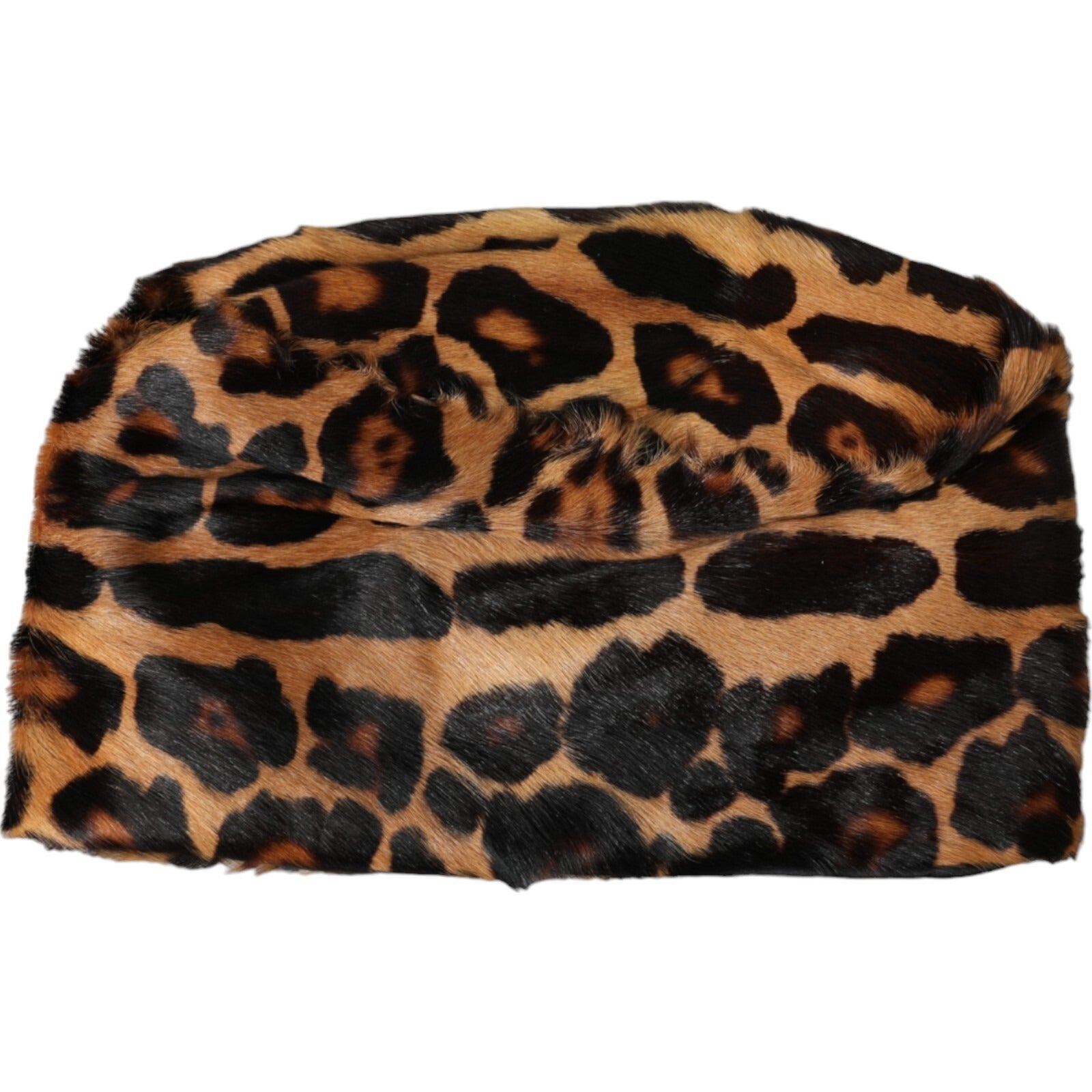 Dolce & Gabbana Women's Brown Leopard Print Bucket Hat-3