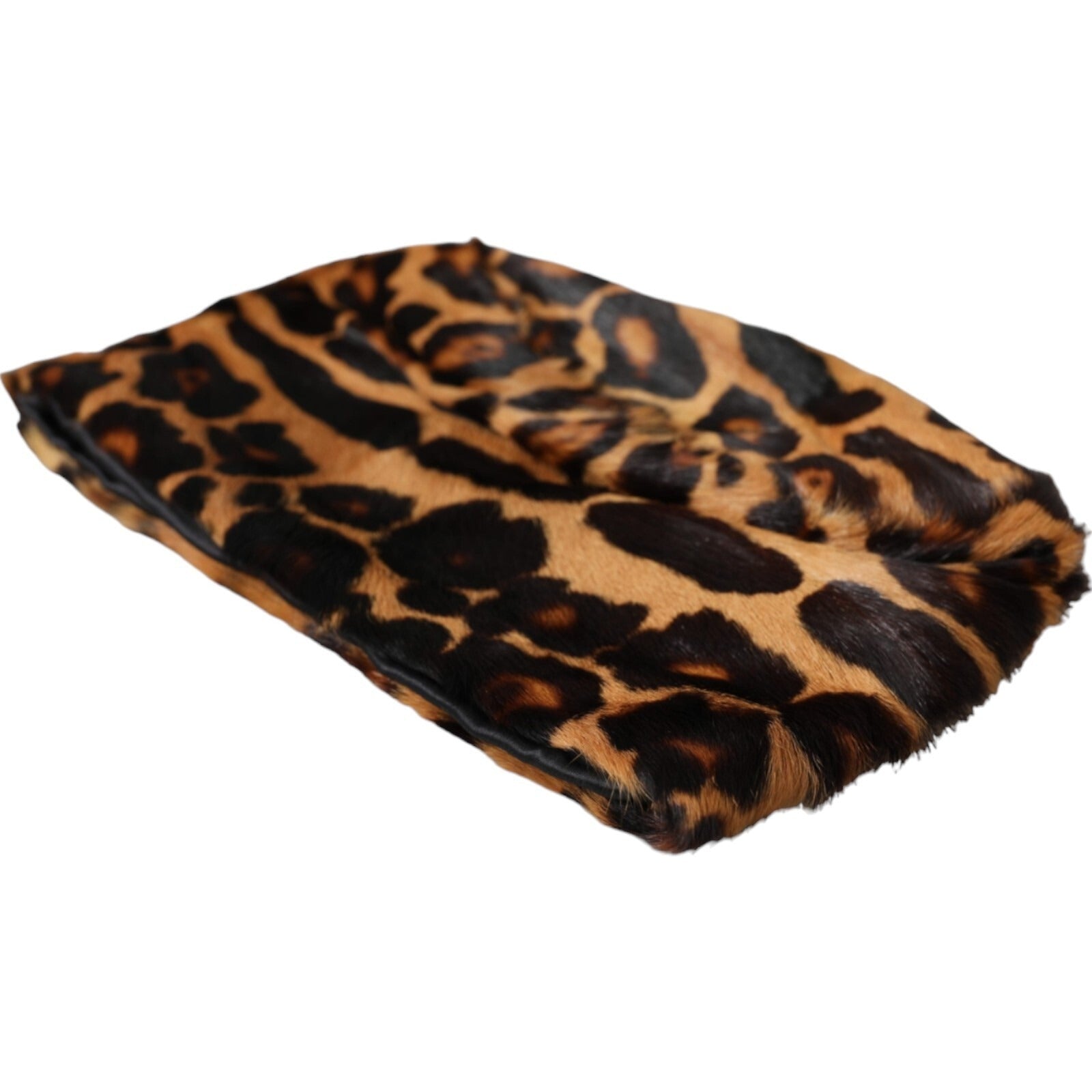 Dolce & Gabbana Women's Brown Leopard Print Bucket Hat-4