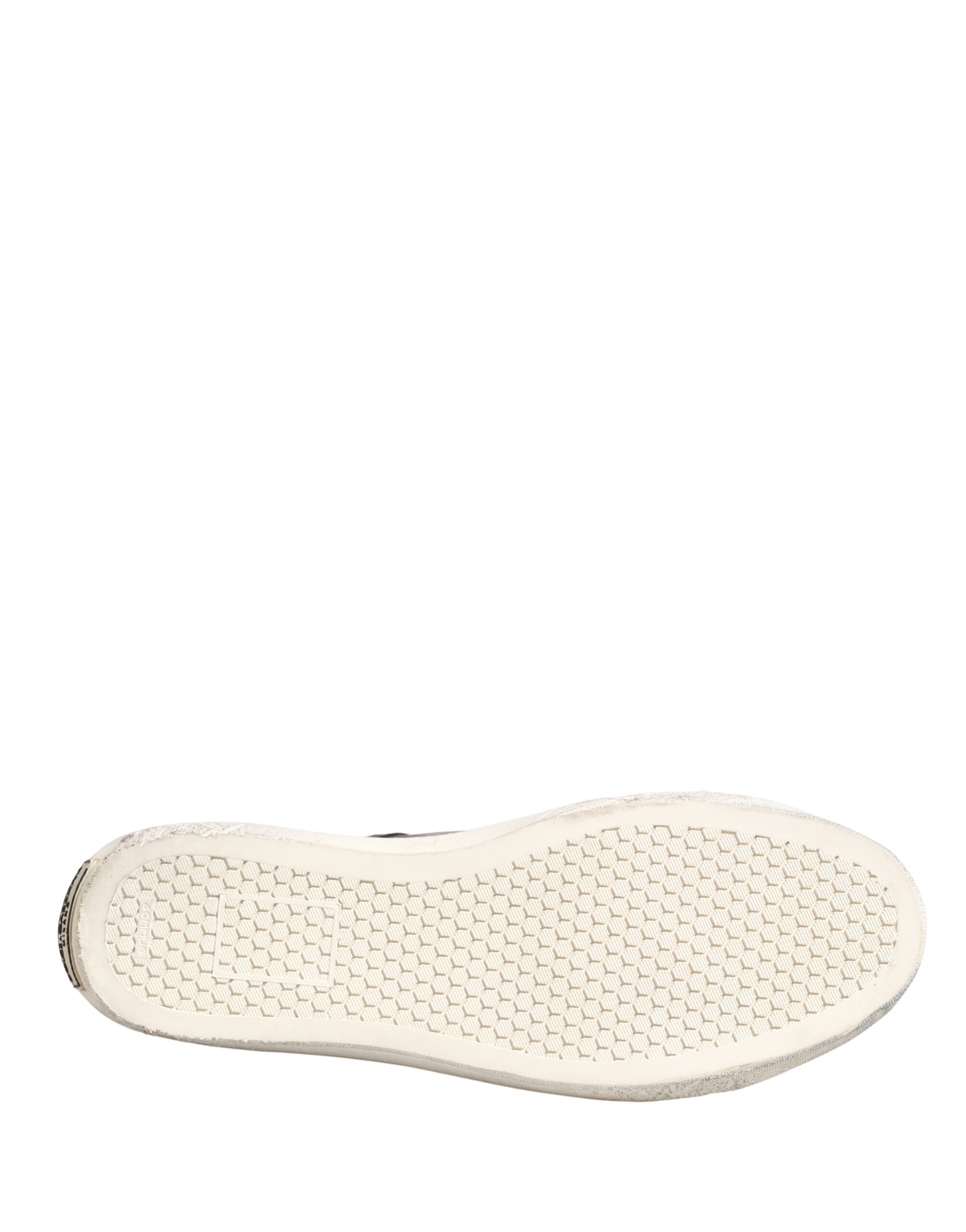 Dolce & Gabbana Schwarze und weiße Canvas-Sneaker mit Logo, mittelhoch-8