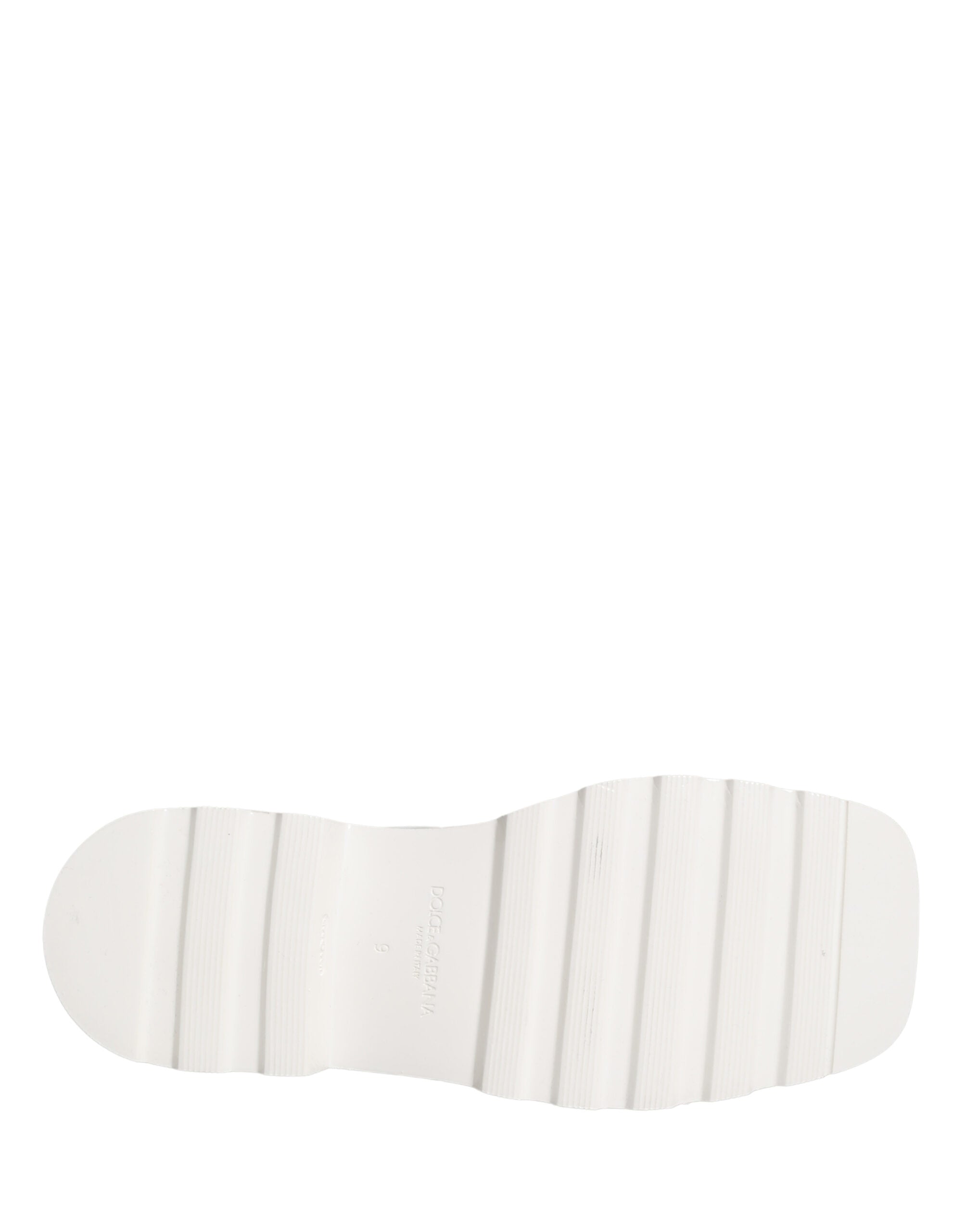 Dolce & Gabbana White Chunky Sole Leather Derby Shoes-8