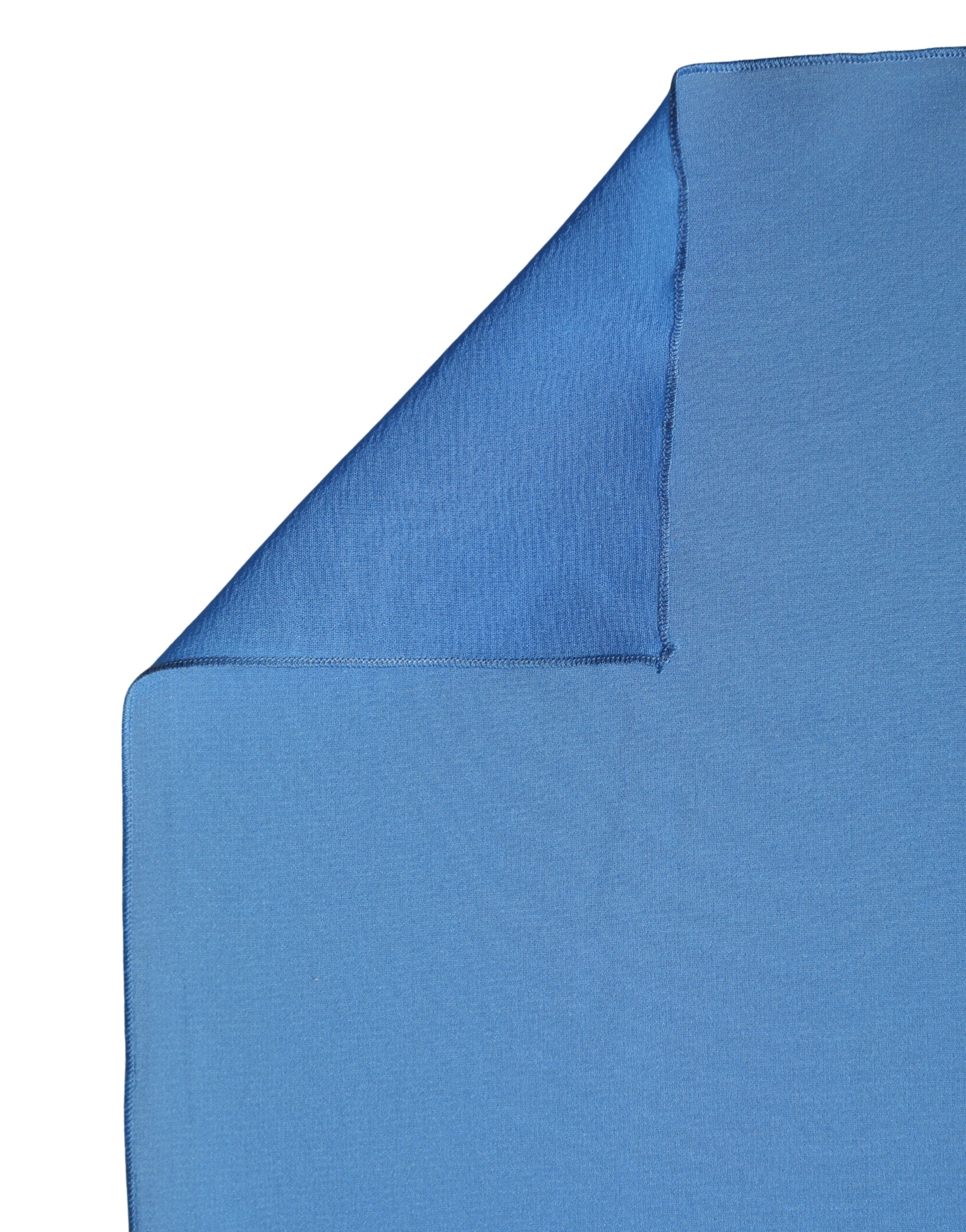 Dolce & Gabbana Blue Silk Neck Scarf Stole 200cm x 64cm Scarf-3