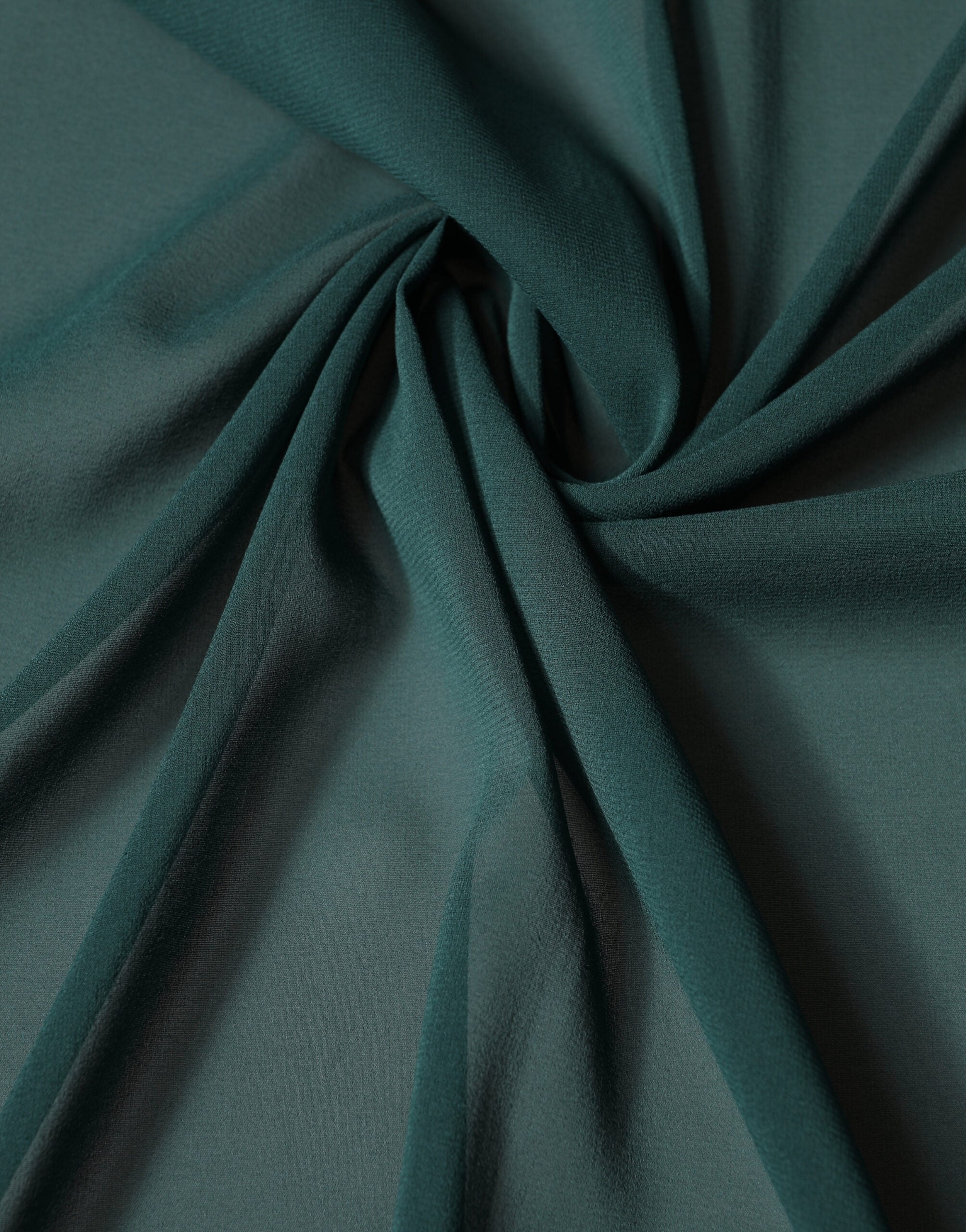 Dolce & Gabbana Dark Green Silk Scarf 200cm x 64cm-4