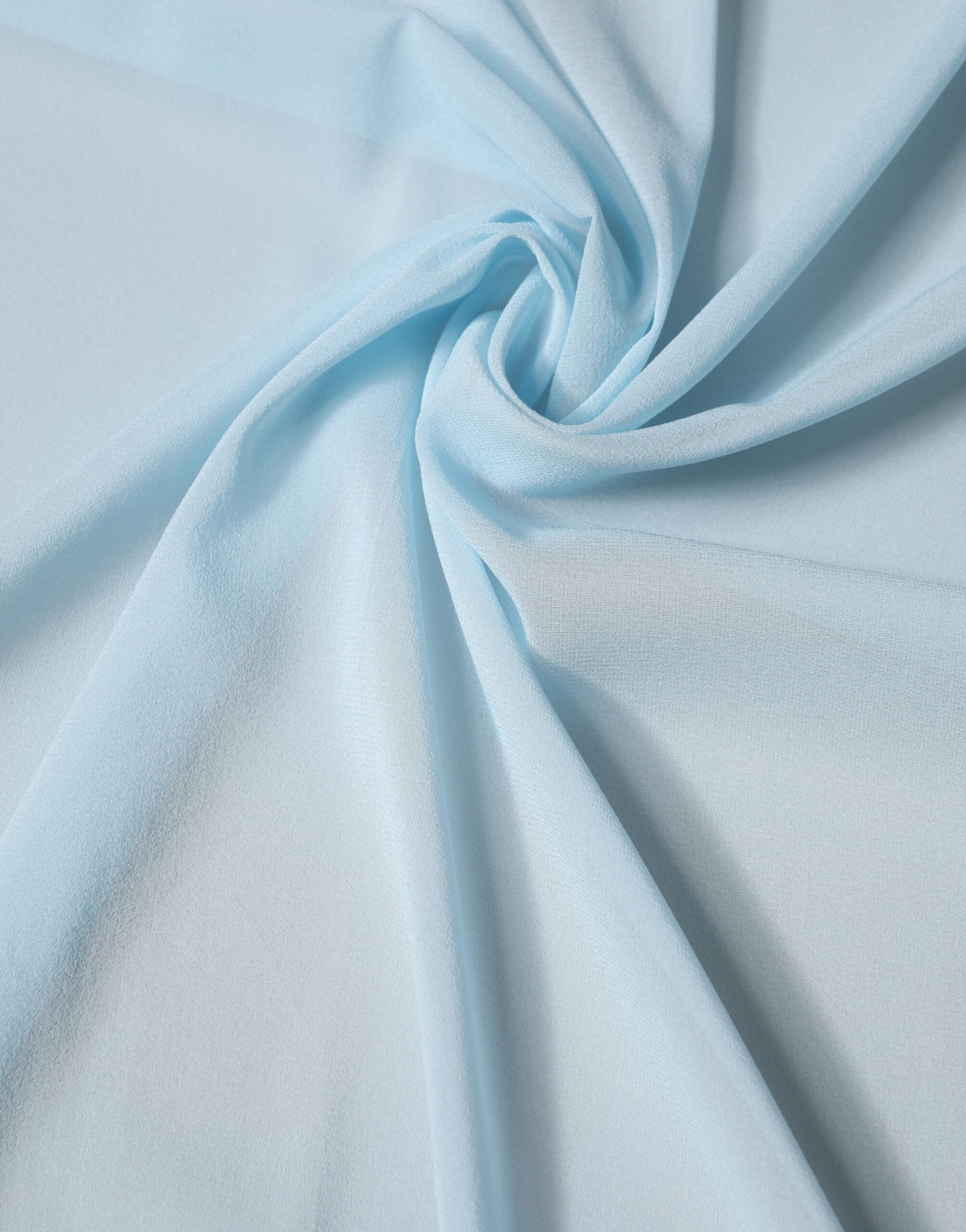Dolce & Gabbana Light Blue Silk Neck Scarf Stole 200cm x 64cm Scarf-4