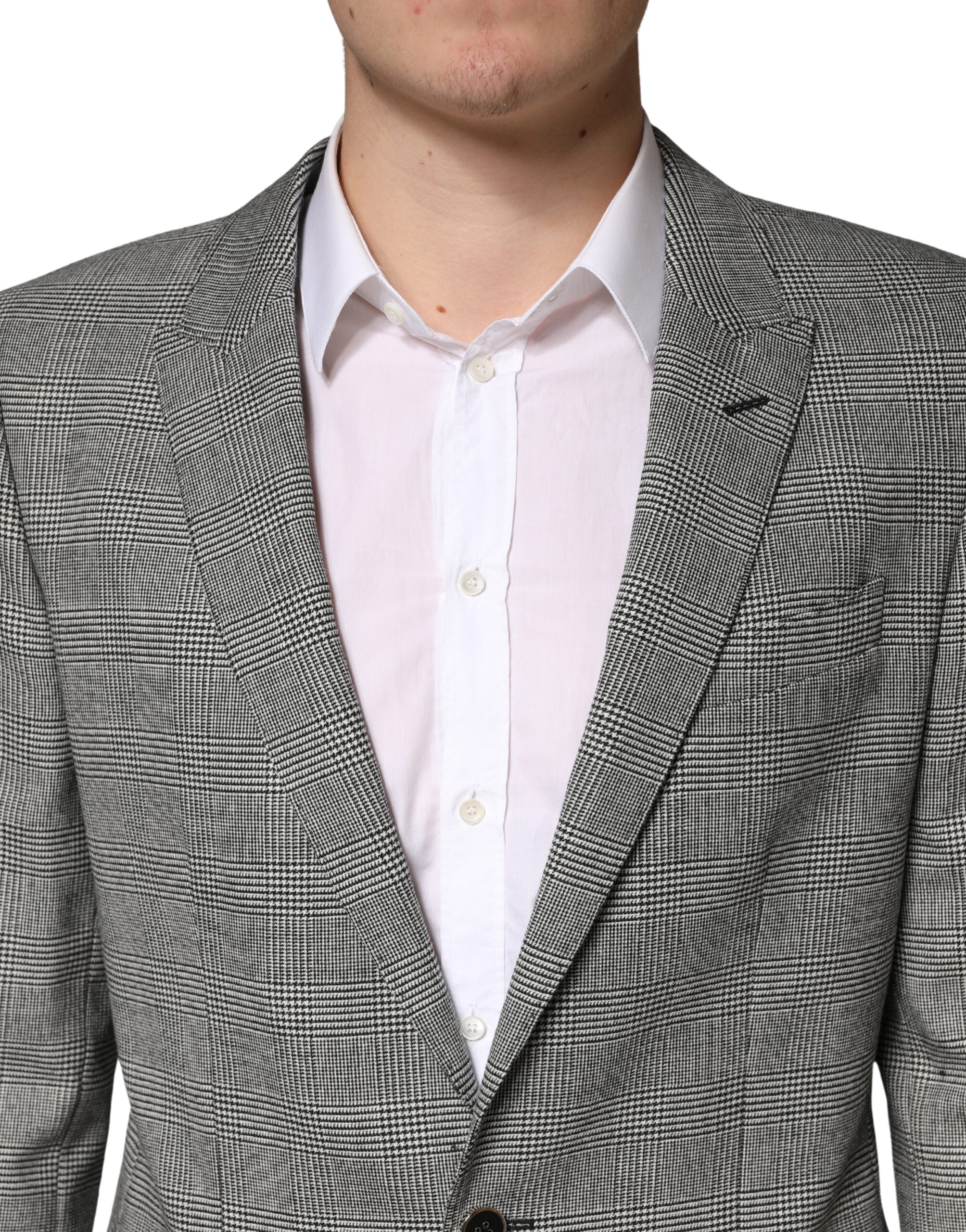 Dolce & Gabbana Grey MARTINI Two-Piece Suit with Single-Breasted Jacket-5