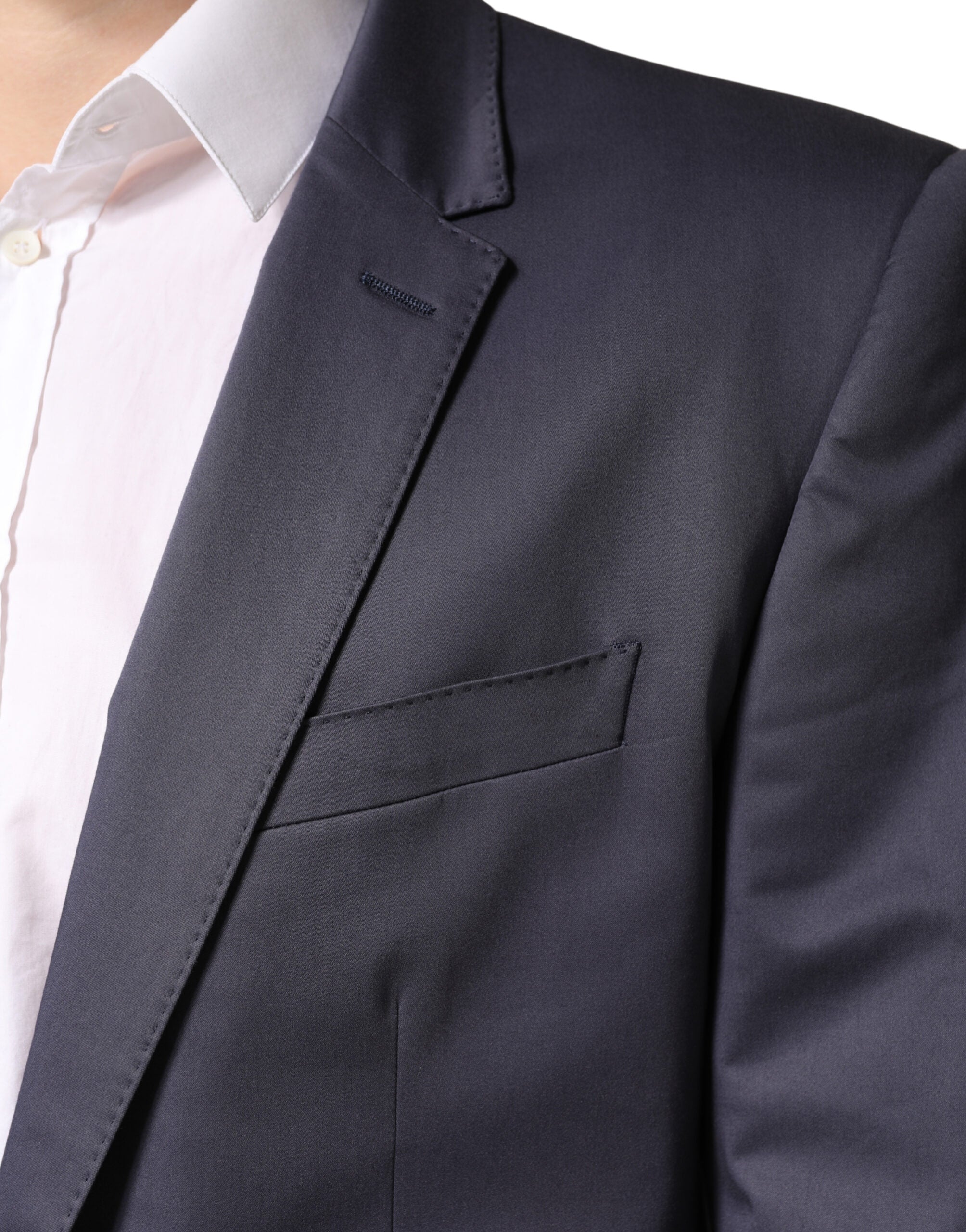 Dolce & Gabbana Blue MARTINI 2-Piece Single-Breasted Suit-6