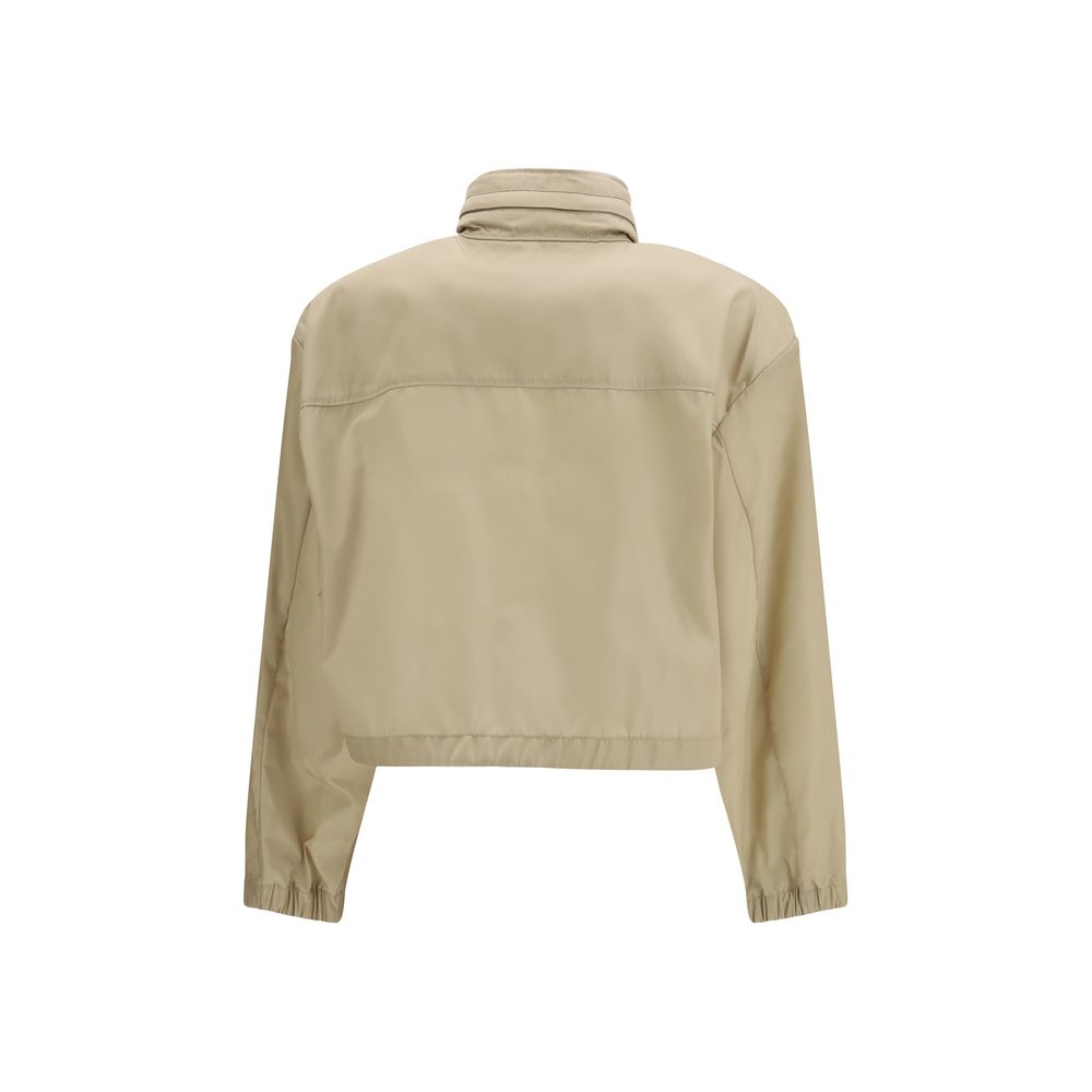 Prada Beige Jacke aus recyceltem Polyamid-2