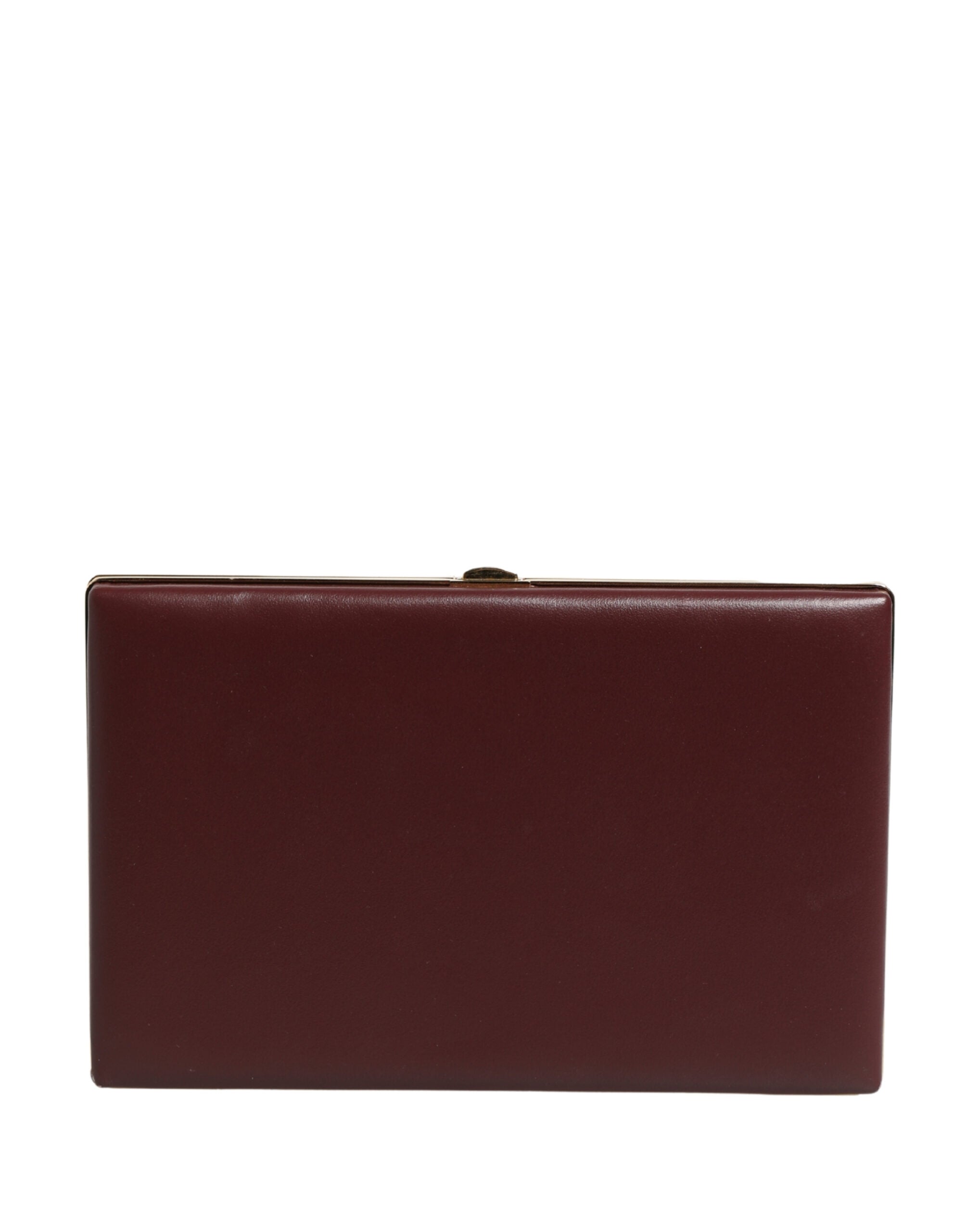 Dolce & Gabbana Women's Brown Calfskin Clutch - Evening Bag-2
