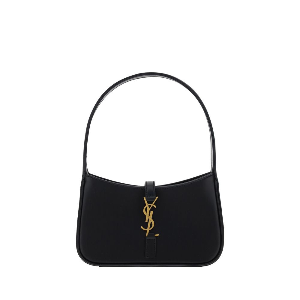 Saint Laurent Black Bos Taurus Calfskin Shoulder Bag-1