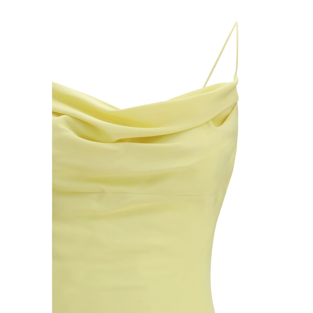 Balmain Zweifarbige Seiden-Freizeitkleid-3