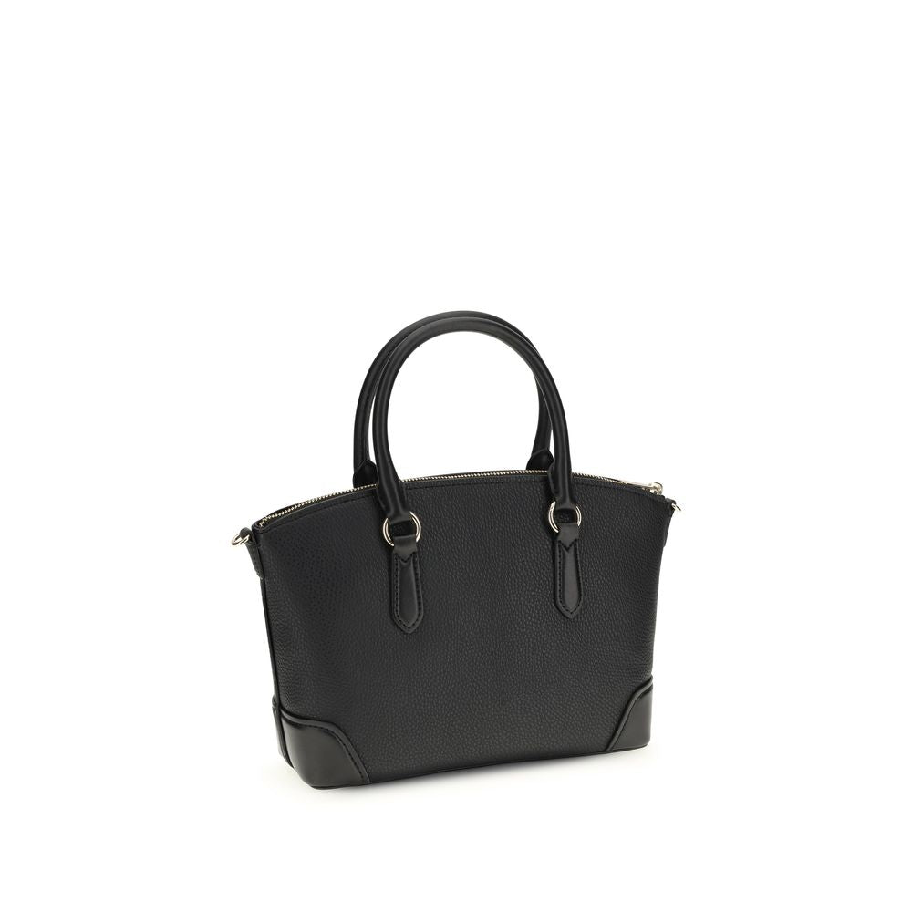 Michael Kors Schwarze Kalbsleder Bos Taurus Handtasche-3