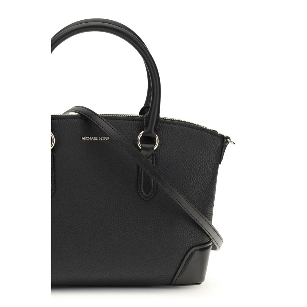 Michael Kors Schwarze Kalbsleder Bos Taurus Handtasche-4