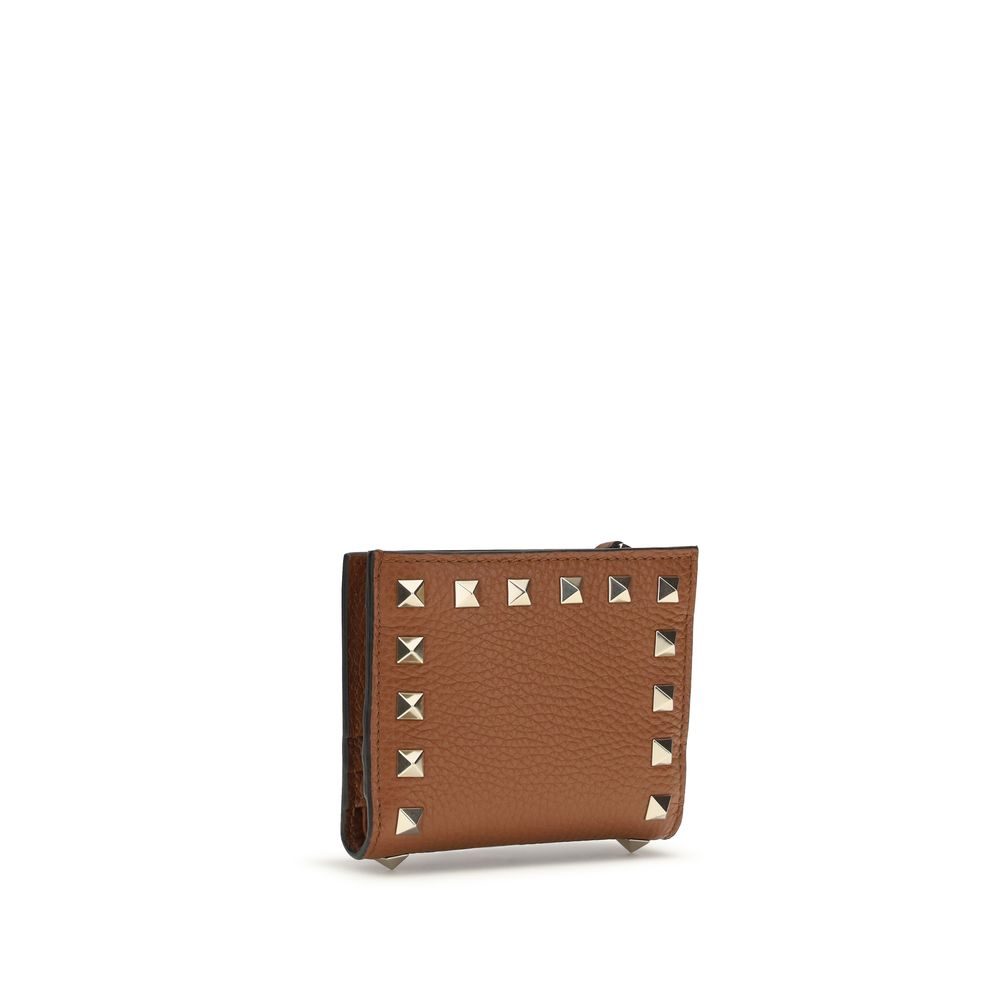 Valentino Garavani Brown Lamb Ovis Aries Aries Wallet-2