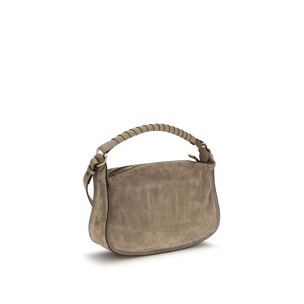 Chloé Beige Kalbsleder Bos Taurus Schultertasche-3