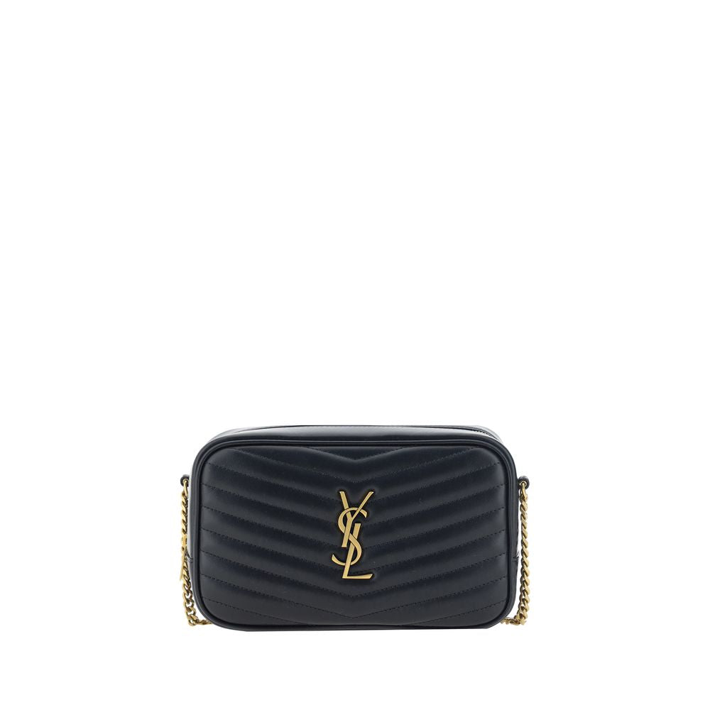 Saint Laurent Black Bos Taurus Calfskin Shoulder Bag-1