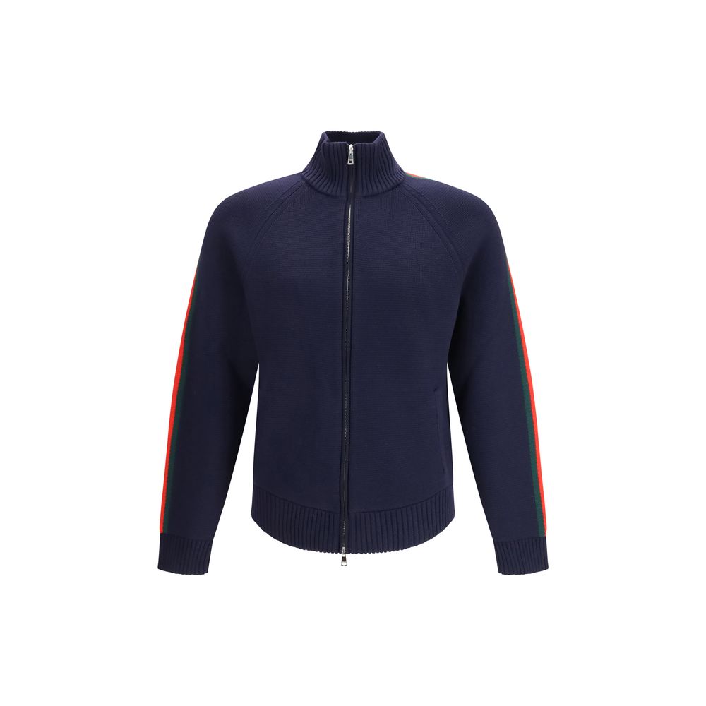Gucci Blauer Wollblazer-1