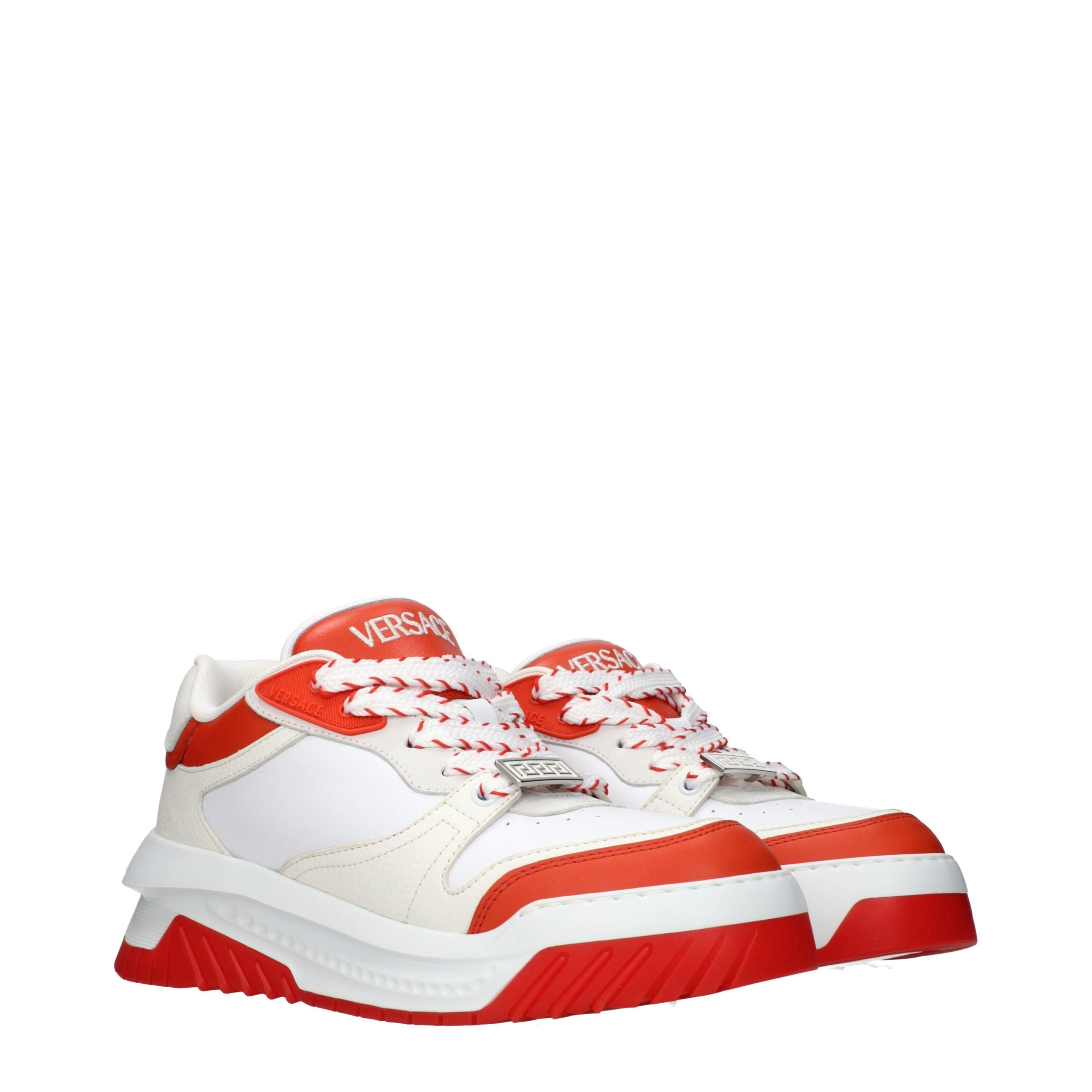 Versace Weiße Leder-Athletic-Sneaker-2