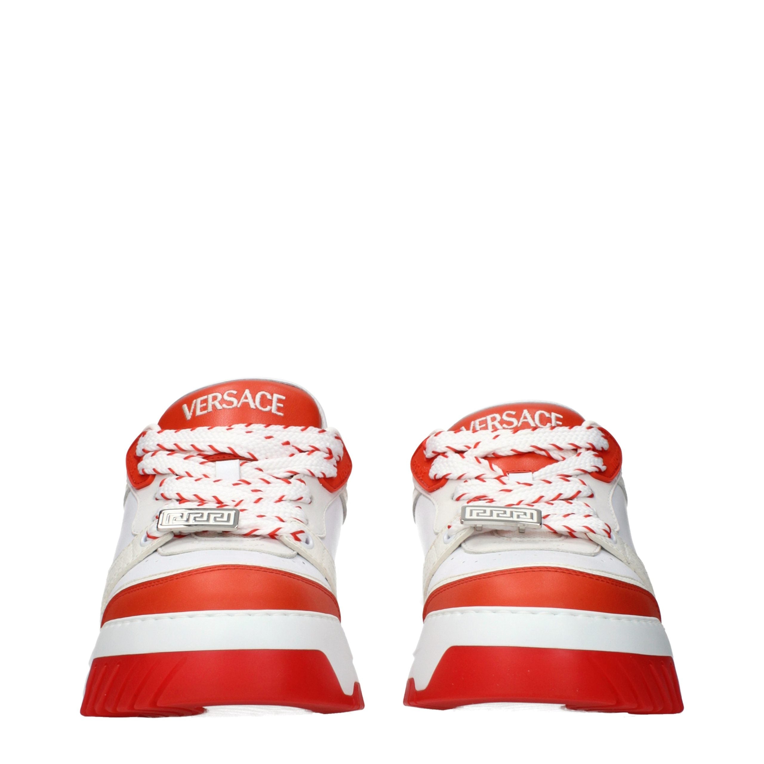Versace Weiße Leder-Athletic-Sneaker-3