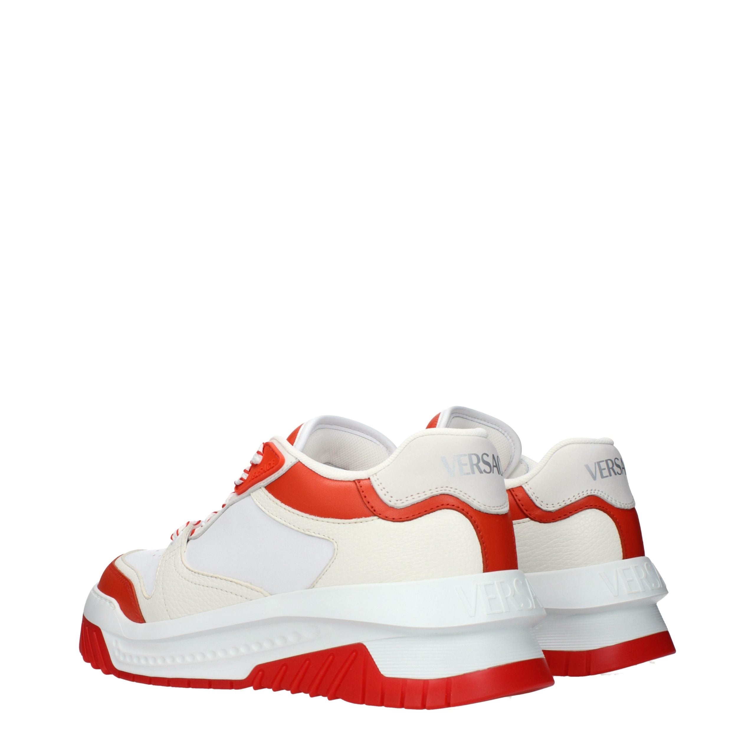 Versace Weiße Leder-Athletic-Sneaker-4