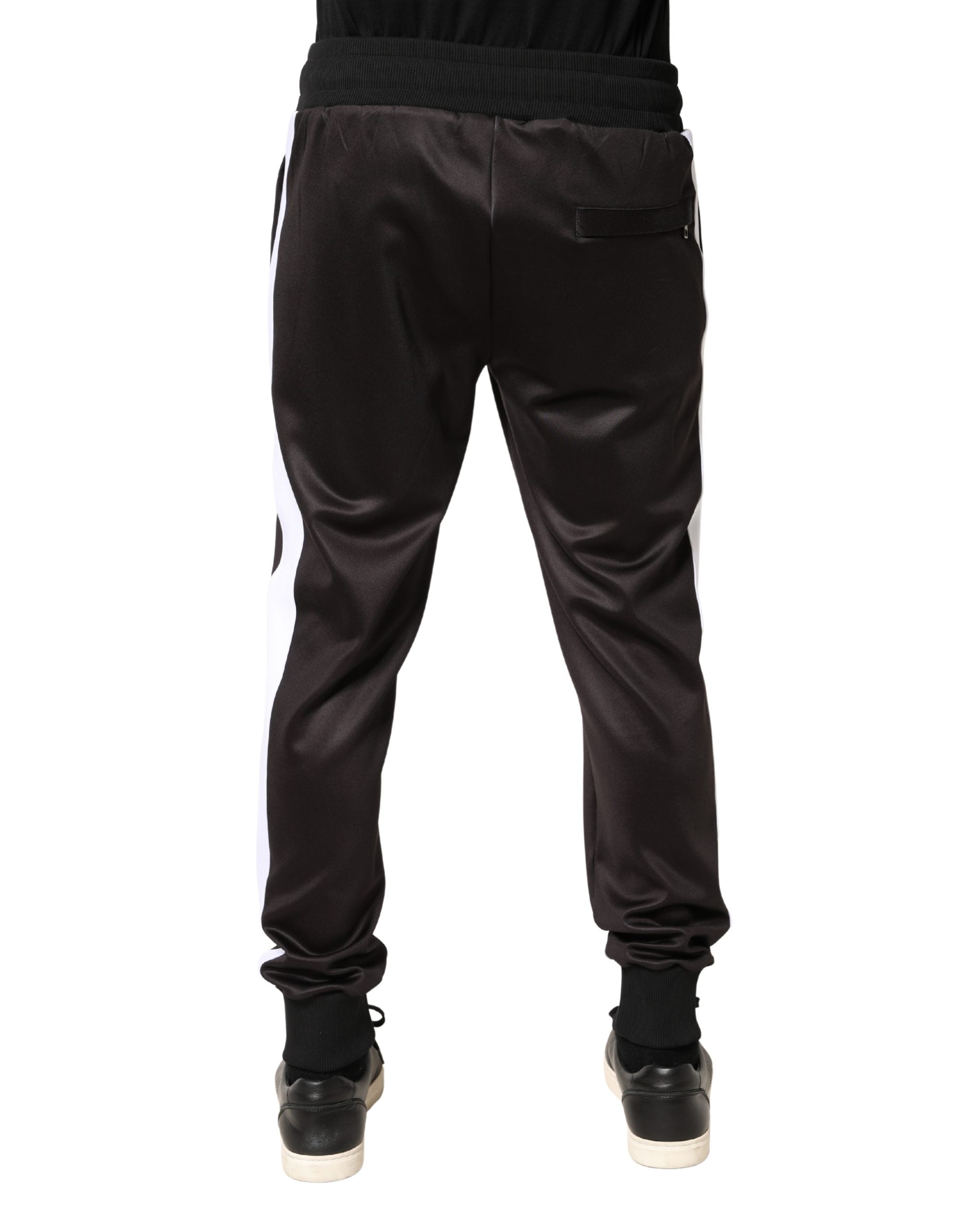 Dolce & Gabbana Brown Polyester Skinny Jogger Pants-4