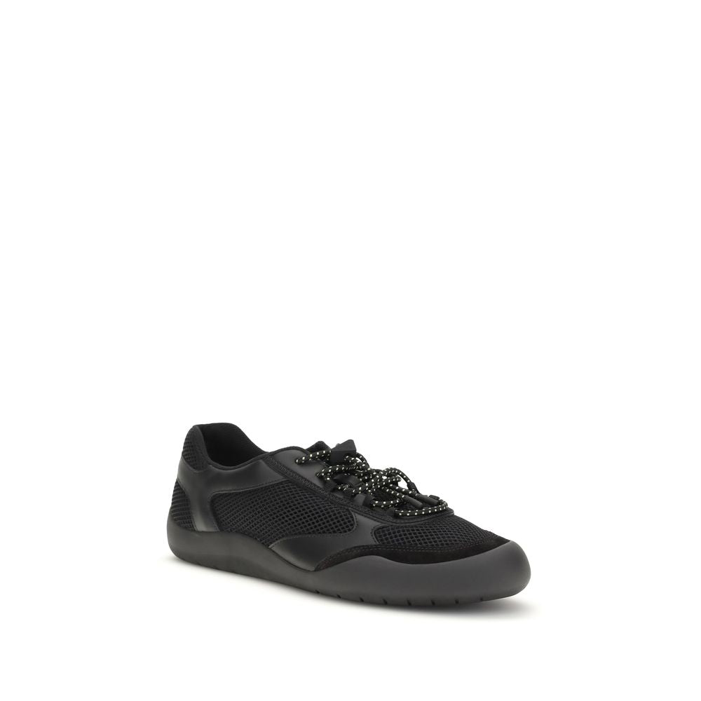 Prada Black Sports Shoes in Polyester-2