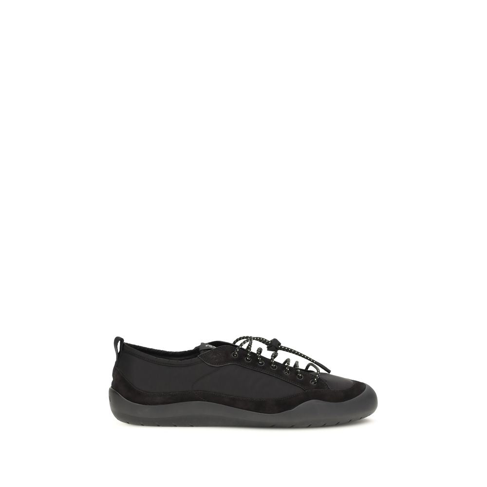 Prada black sports shoes made from recycled polyamide-1