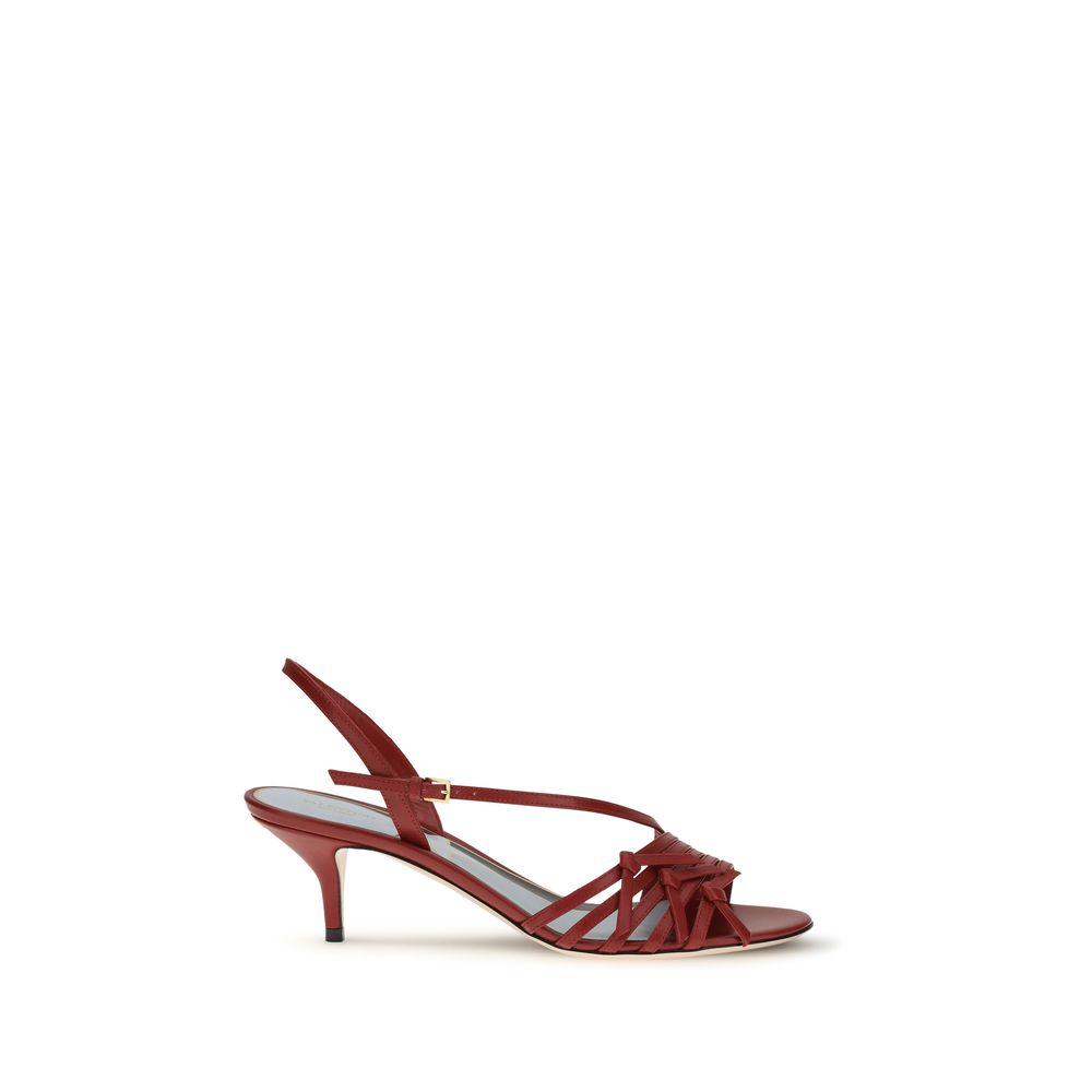 Valentino Garavani Multicolor Goatskin Strap-On Sandals-1