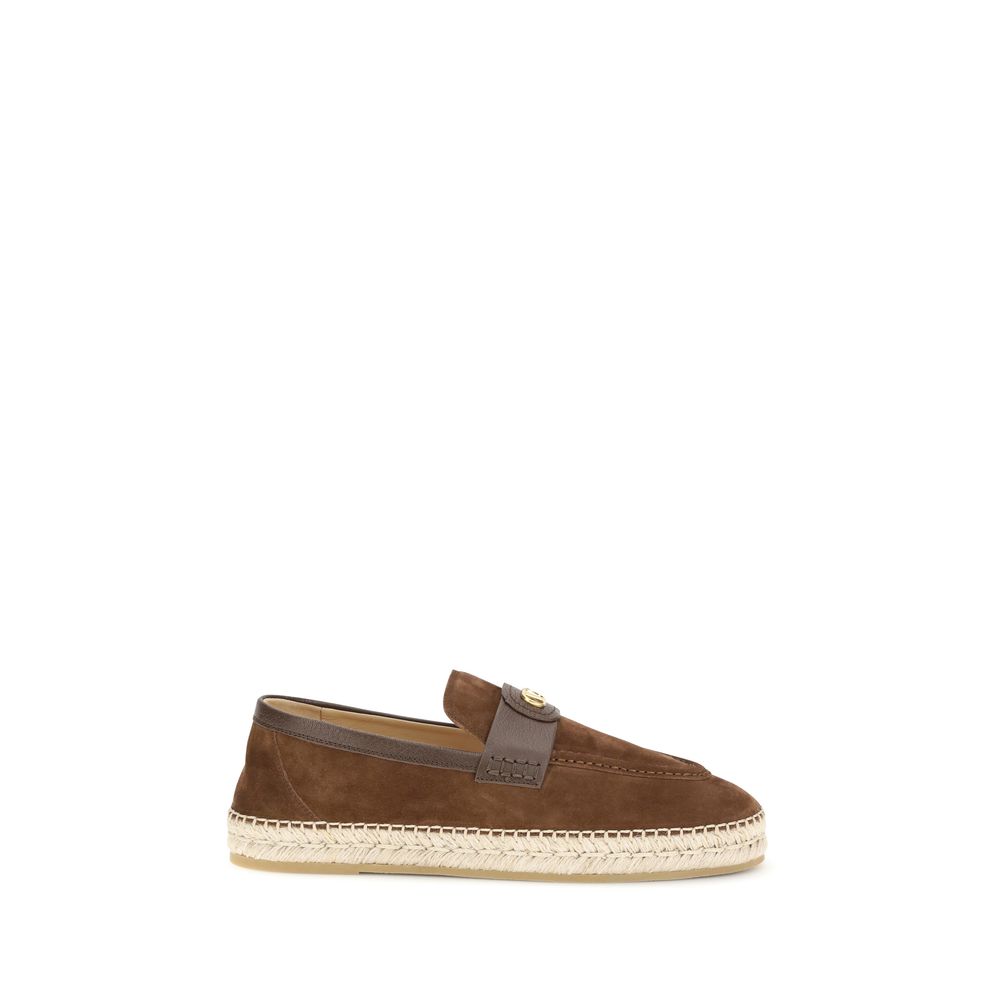 Valentino Garavani Brown Calf Leather Bos Taurus Mules-1