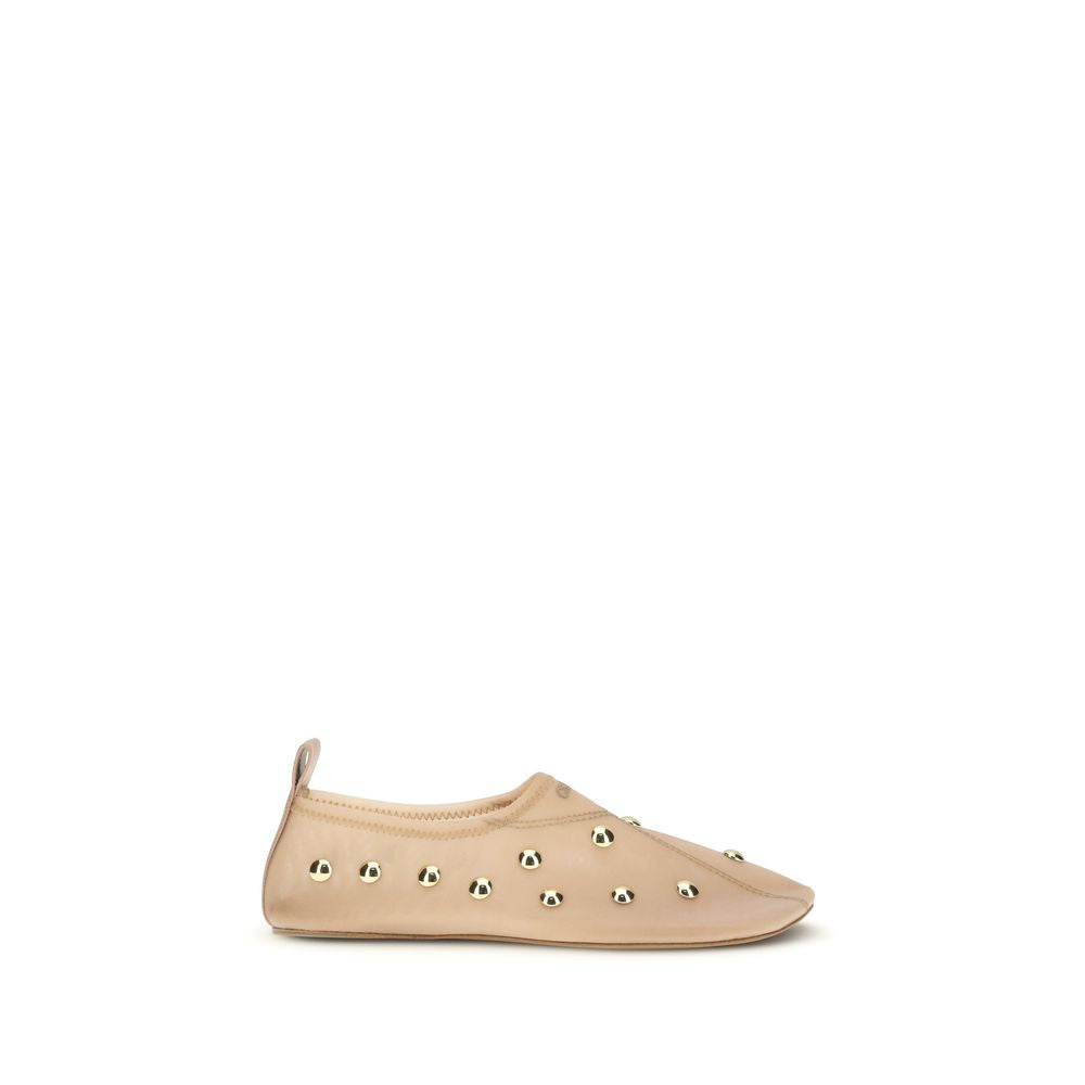 Chloé multicoloured polyamide ballerina flats-1