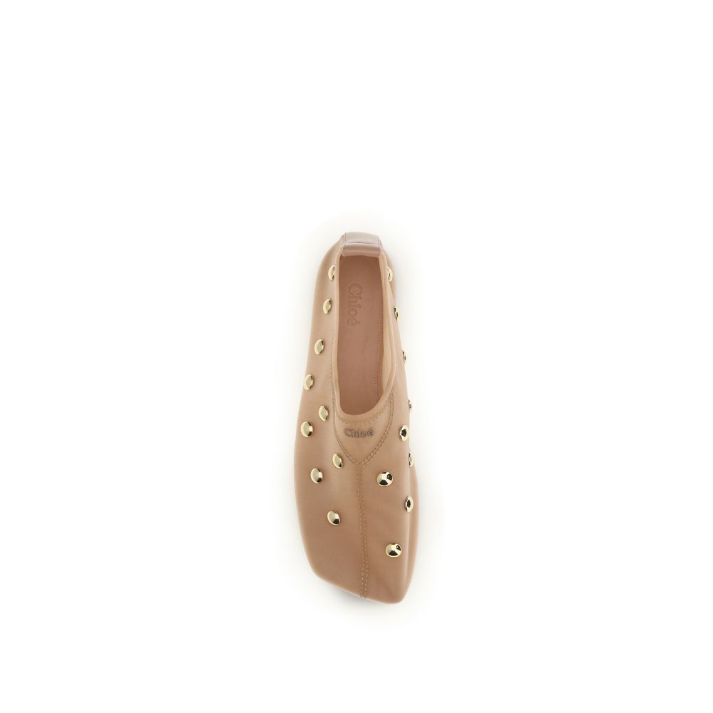Chloé multicoloured polyamide ballerina flats-4