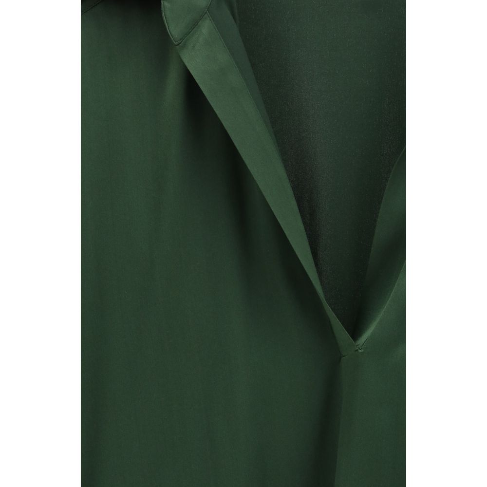 Tom Ford Zweifarbige Seidenbluse-3