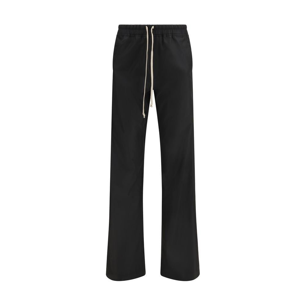 Moncler x Rick Owens Schwarze Hose aus Polyester für den Alltag