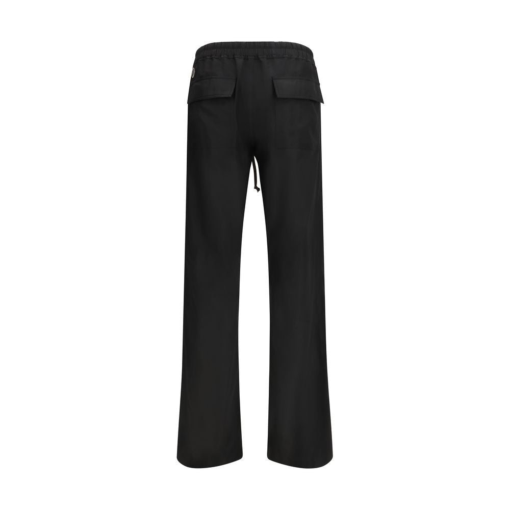 Moncler x Rick Owens Schwarze Hose aus Polyester für den Alltag-2