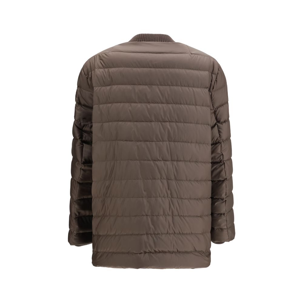 Moncler x Rick Owens Brown Down Bomber-2