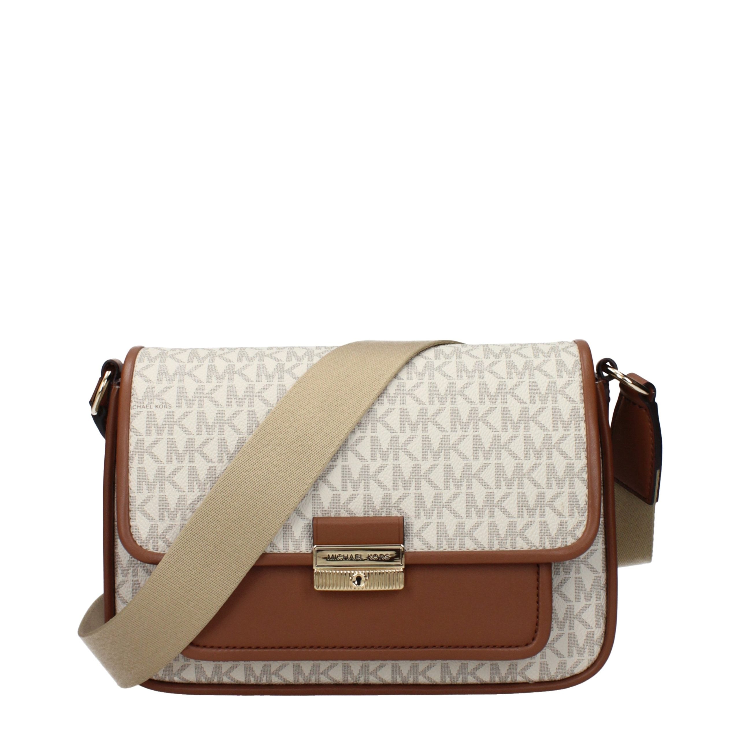 Michael Kors Beige Stoff-Umhängetasche-1