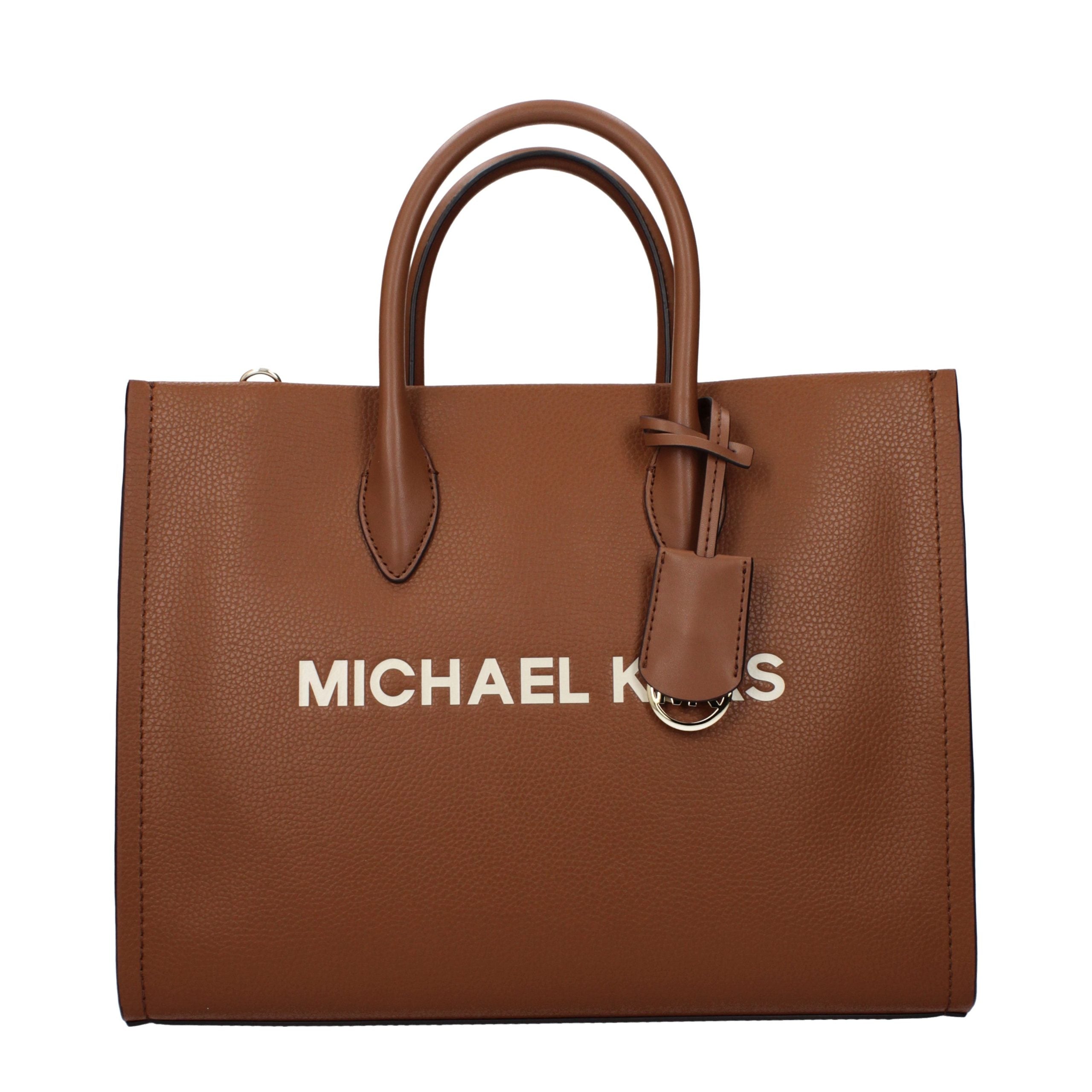 Michael Kors Braune Lederhandtasche-1