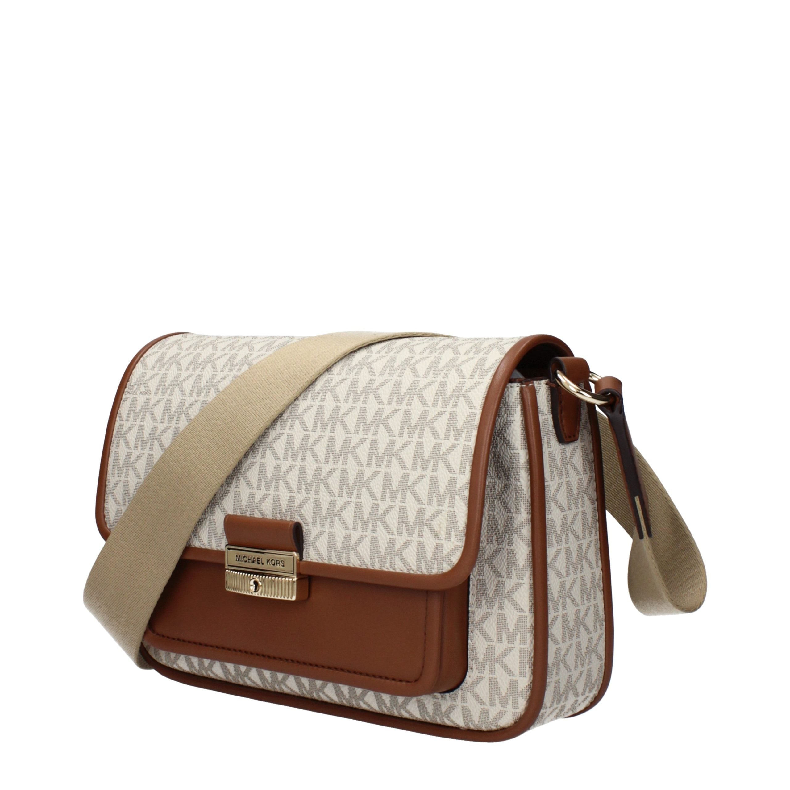 Michael Kors Beige Stoff-Umhängetasche-2